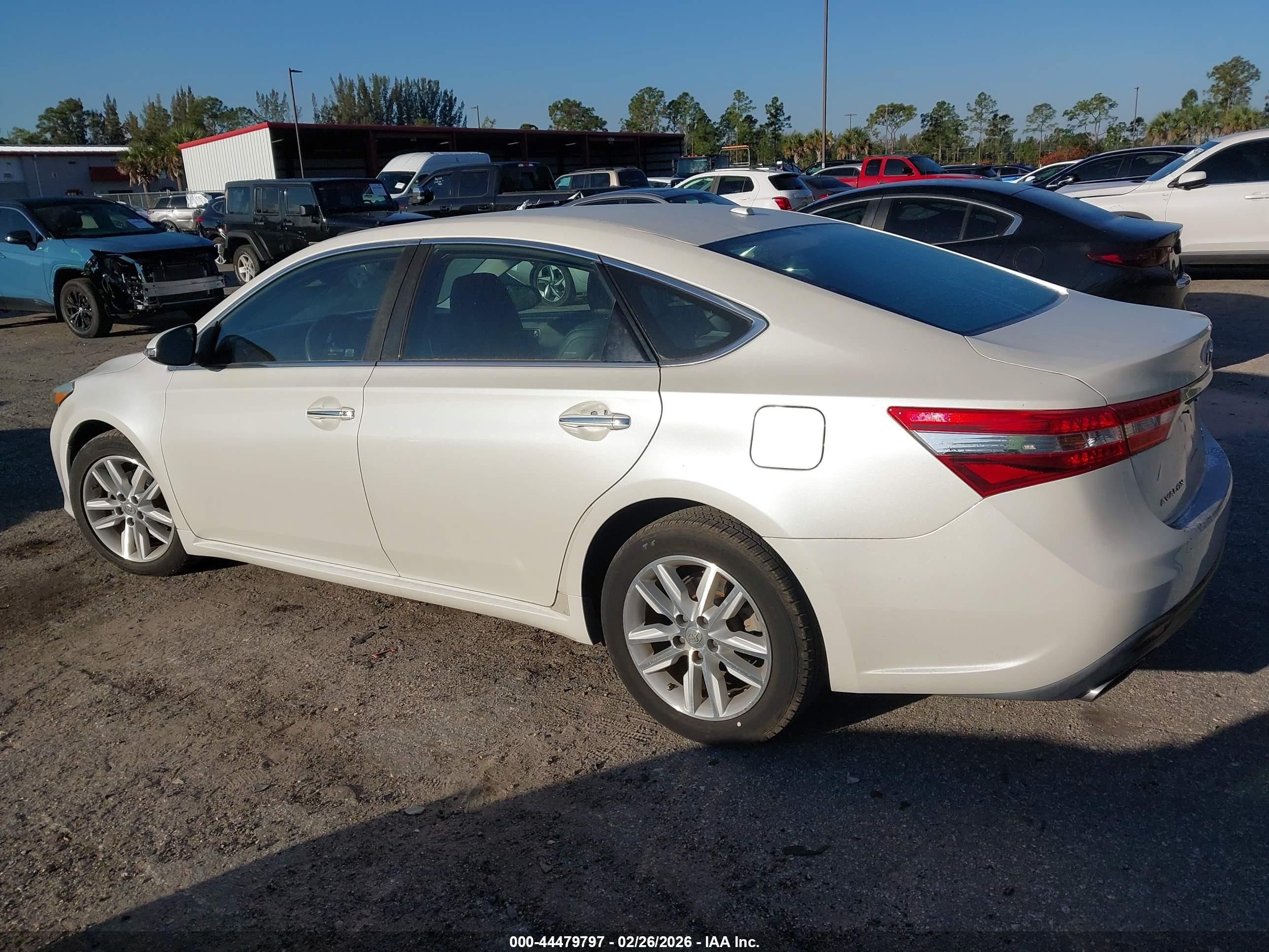 2015 Toyota Avalon Xle White vin: 4T1BK1EB3FU158896