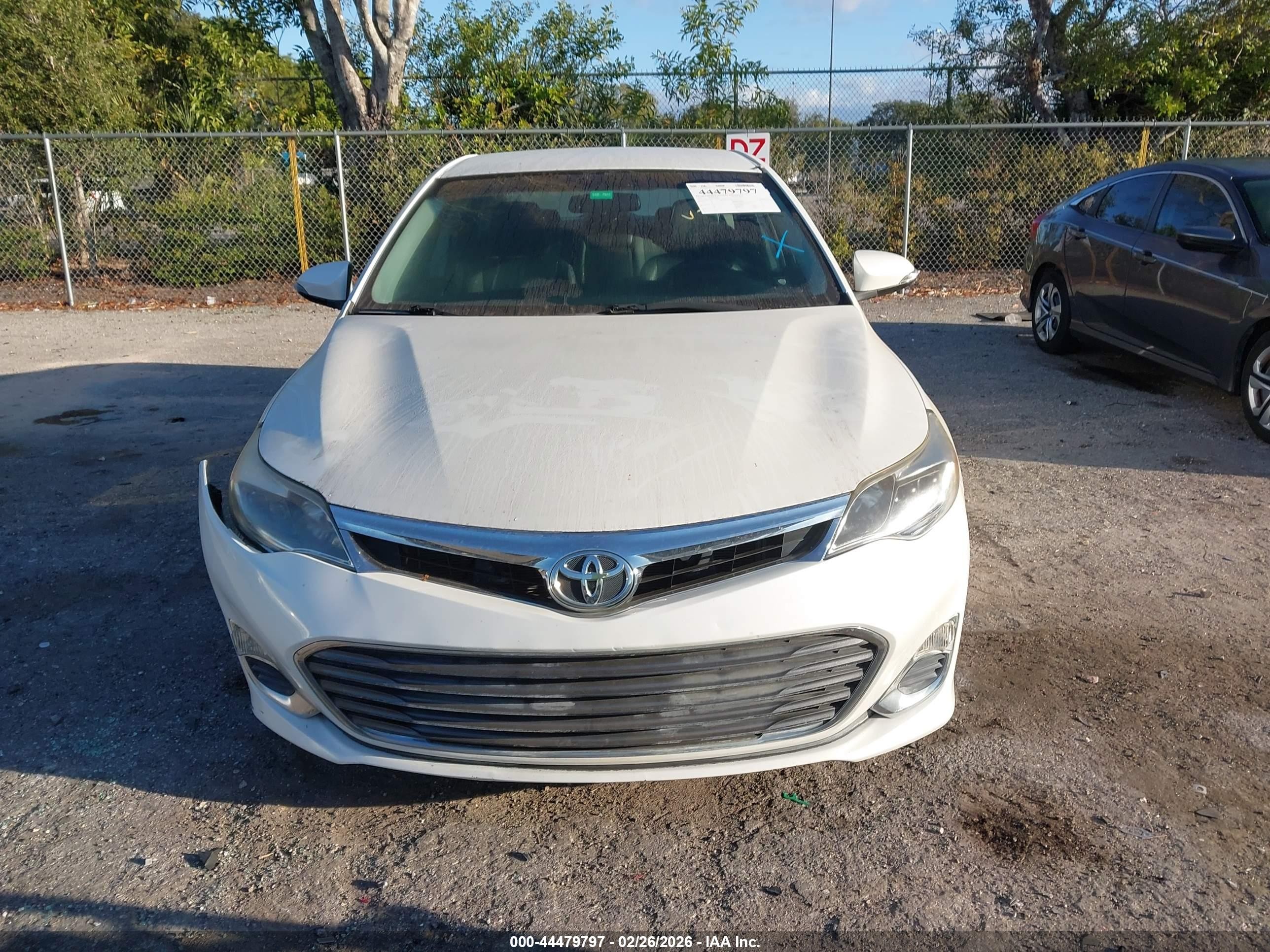 2015 Toyota Avalon Xle White vin: 4T1BK1EB3FU158896