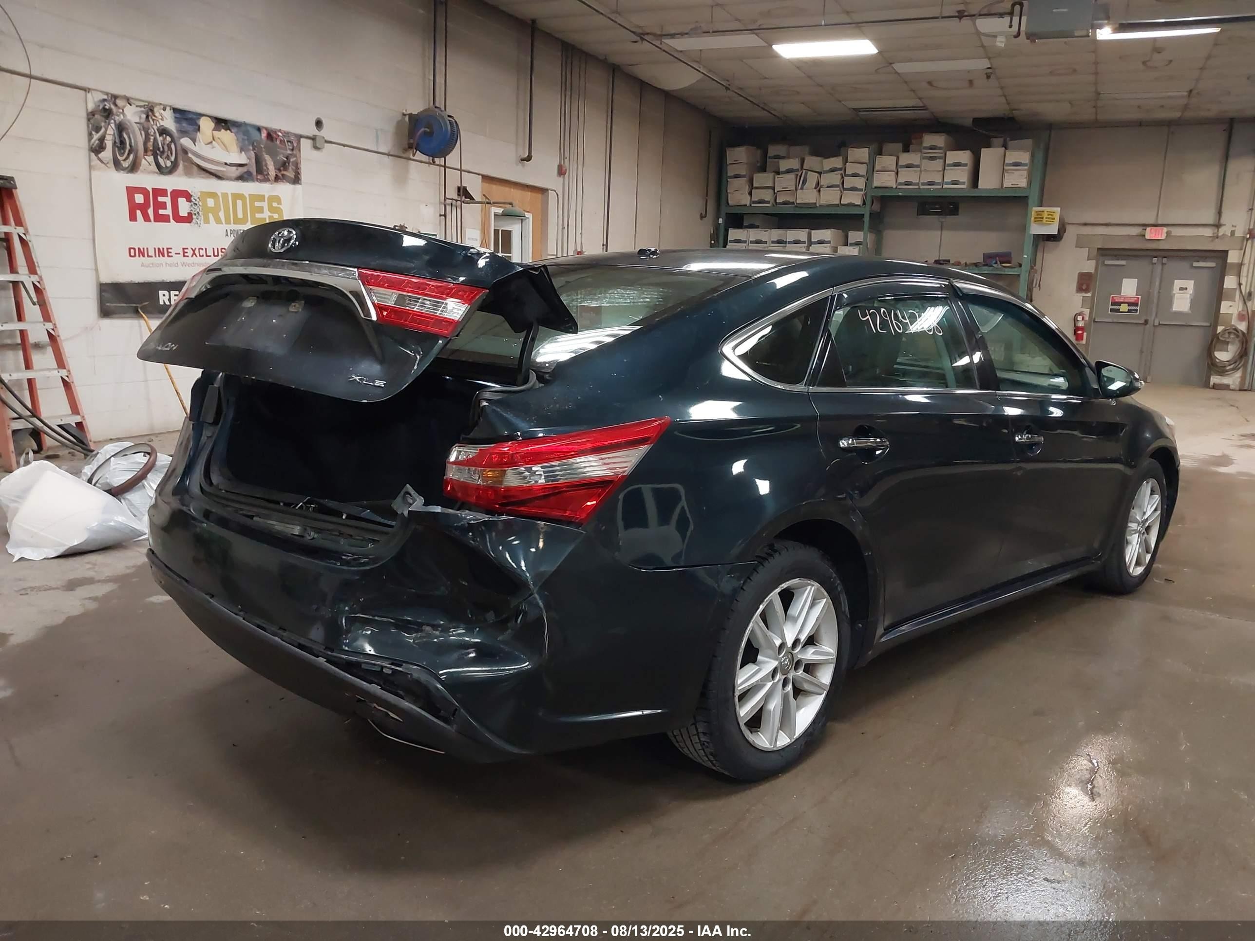 2015 Toyota Avalon Xle Blue vin: 4T1BK1EB3FU166254