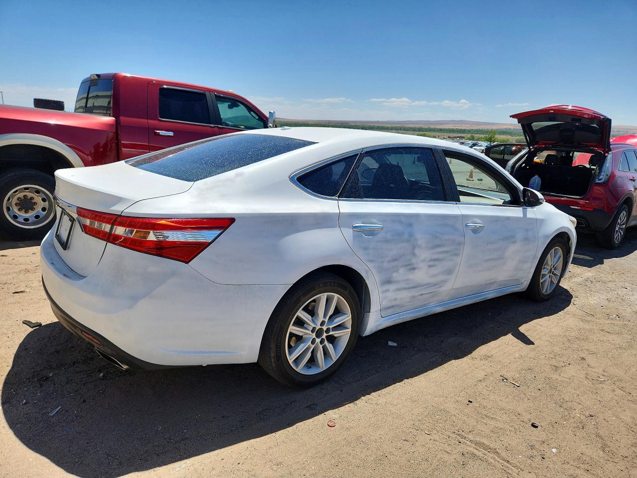 2015 Toyota Avalon Xle White vin: 4T1BK1EB3FU172121