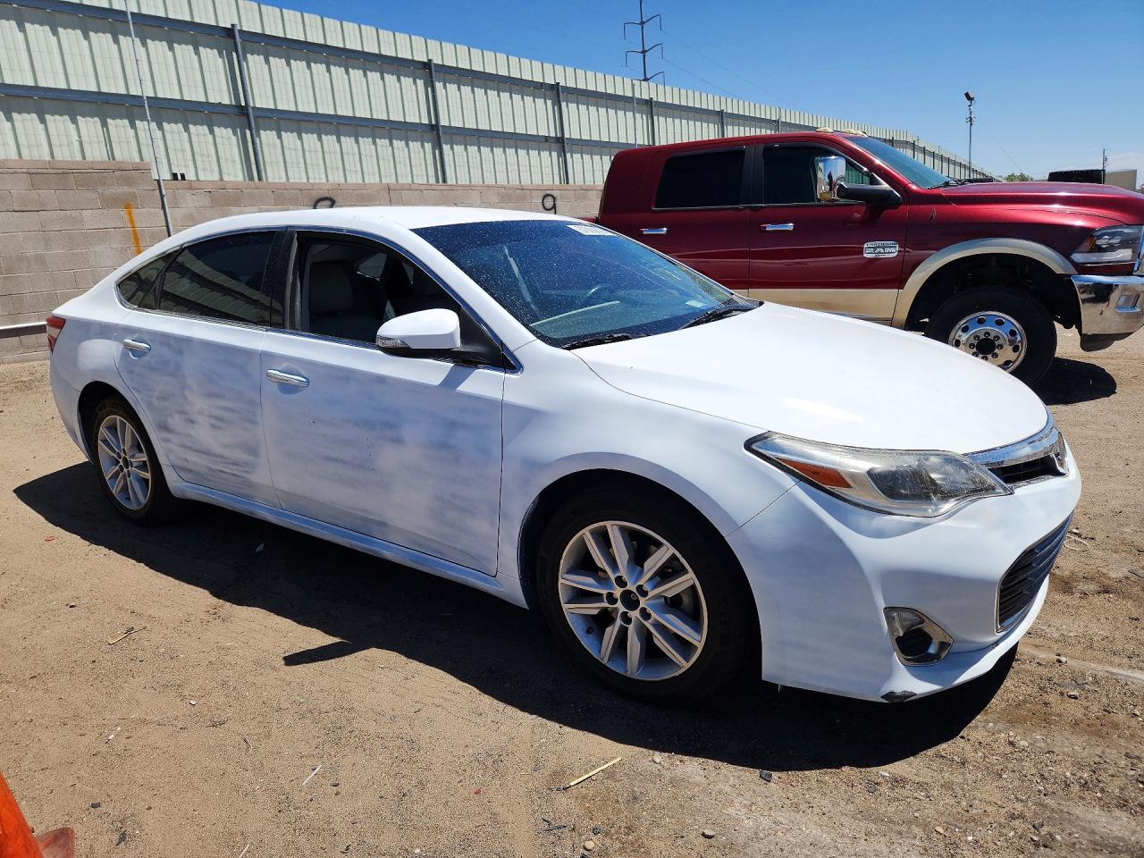 2015 Toyota Avalon Xle White vin: 4T1BK1EB3FU172121