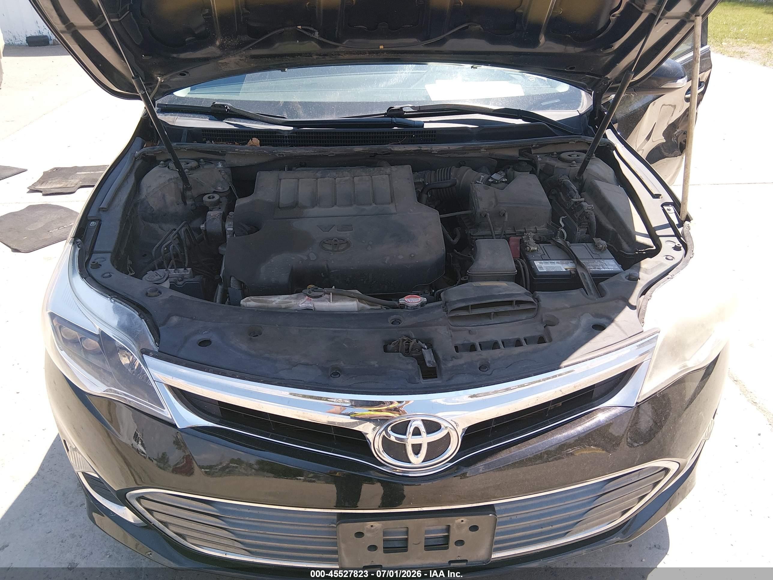 2015 Toyota Avalon Xle Черный vin: 4T1BK1EB3FU184009