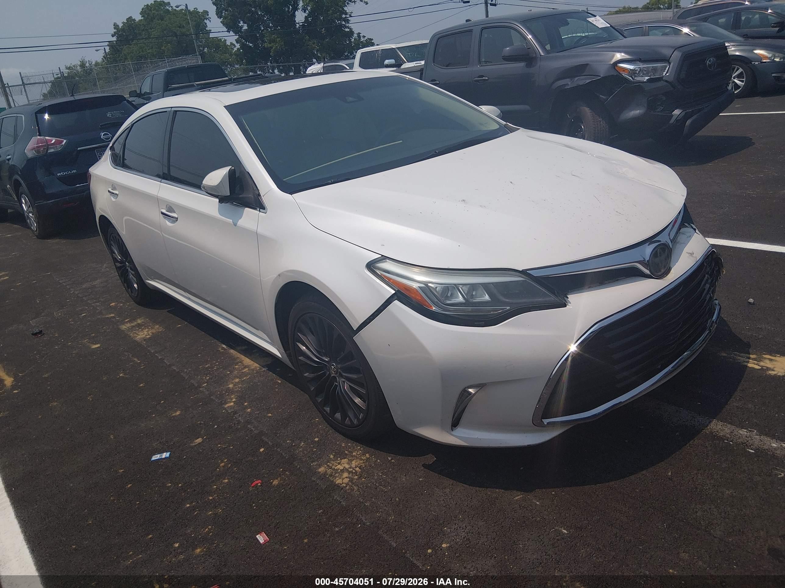 2018 Toyota Avalon Touring Белый vin: 4T1BK1EB3JU267612