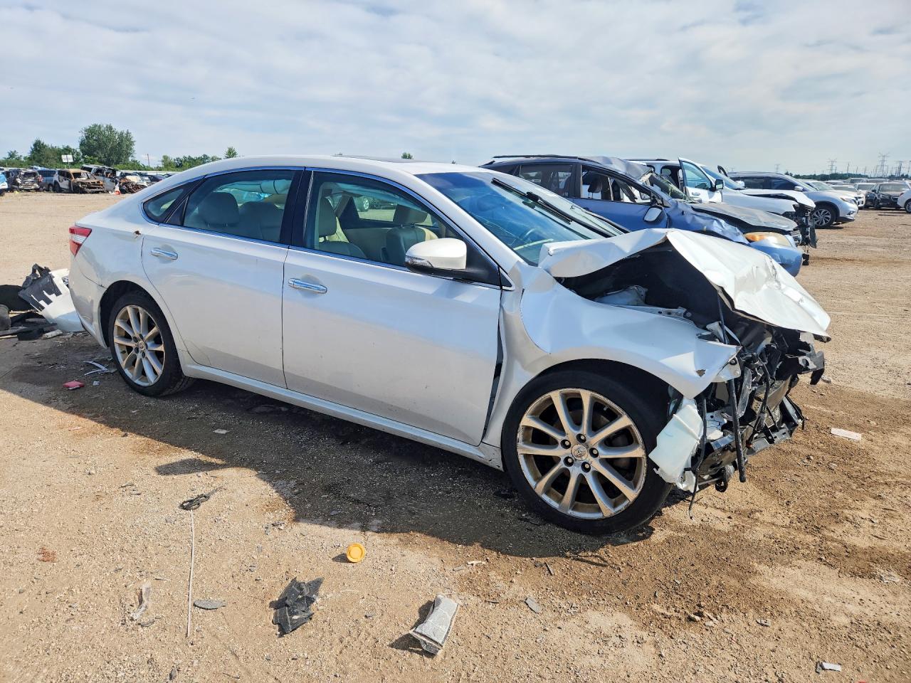 2013 Toyota Avalon Xle Touring White vin: 4T1BK1EB4DU008034