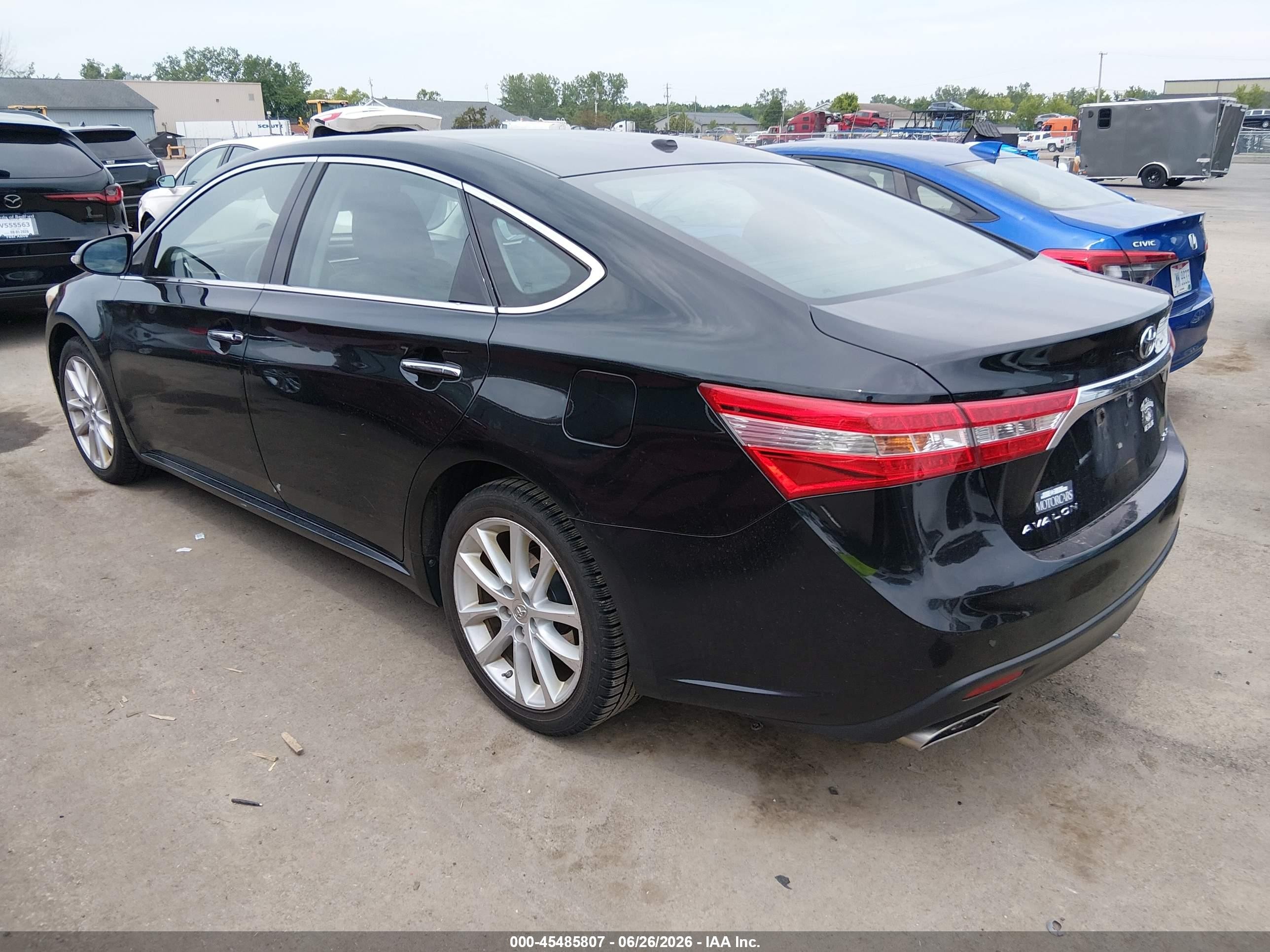 2013 Toyota Avalon Xle Touring Black vin: 4T1BK1EB4DU008082