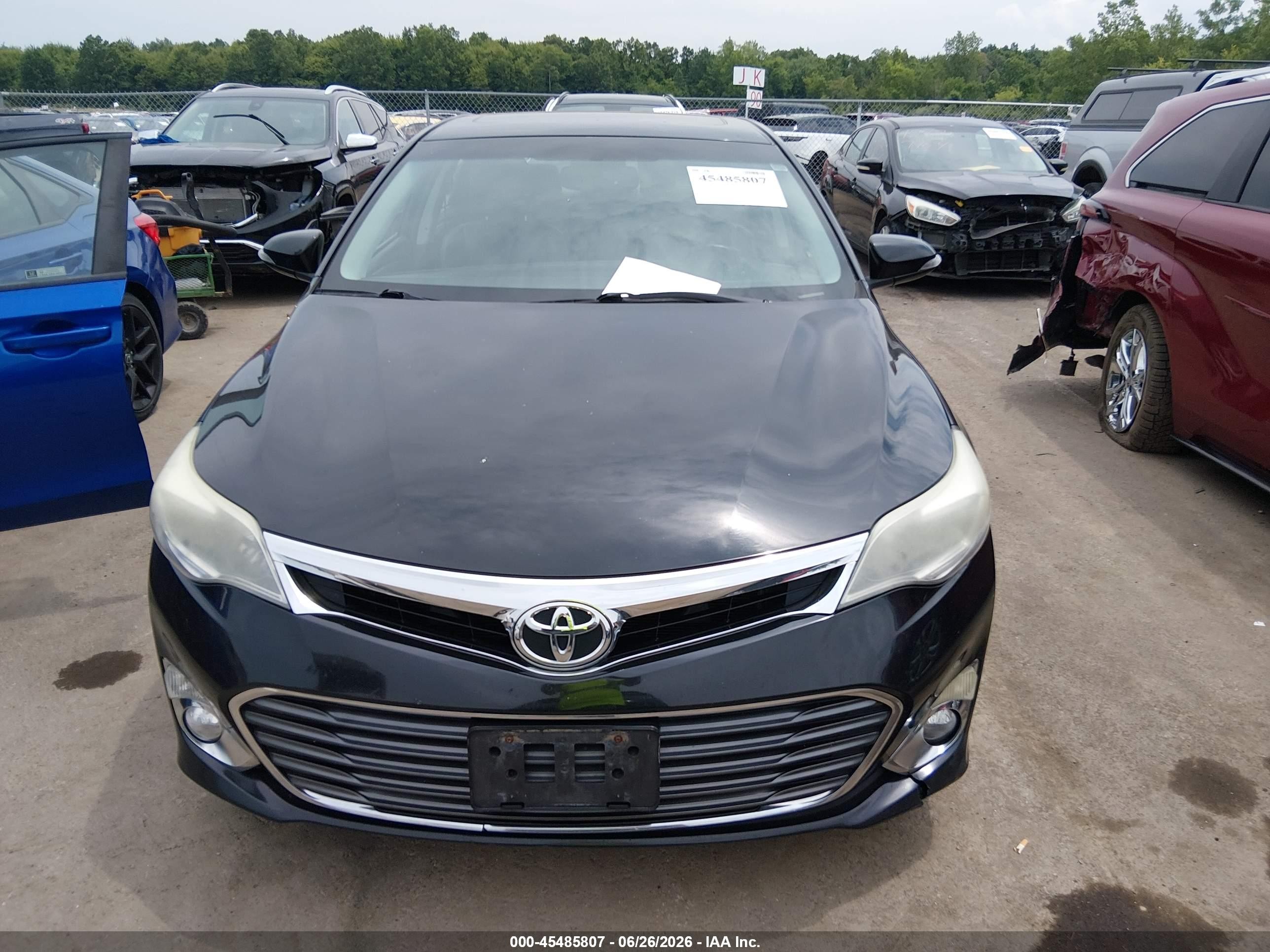 2013 Toyota Avalon Xle Touring Black vin: 4T1BK1EB4DU008082