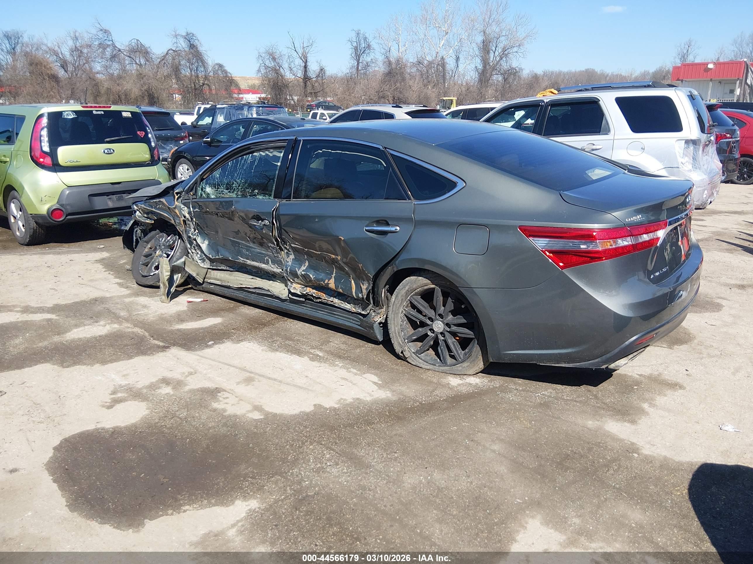 2013 Toyota Avalon Xle Premium Серый vin: 4T1BK1EB4DU017896