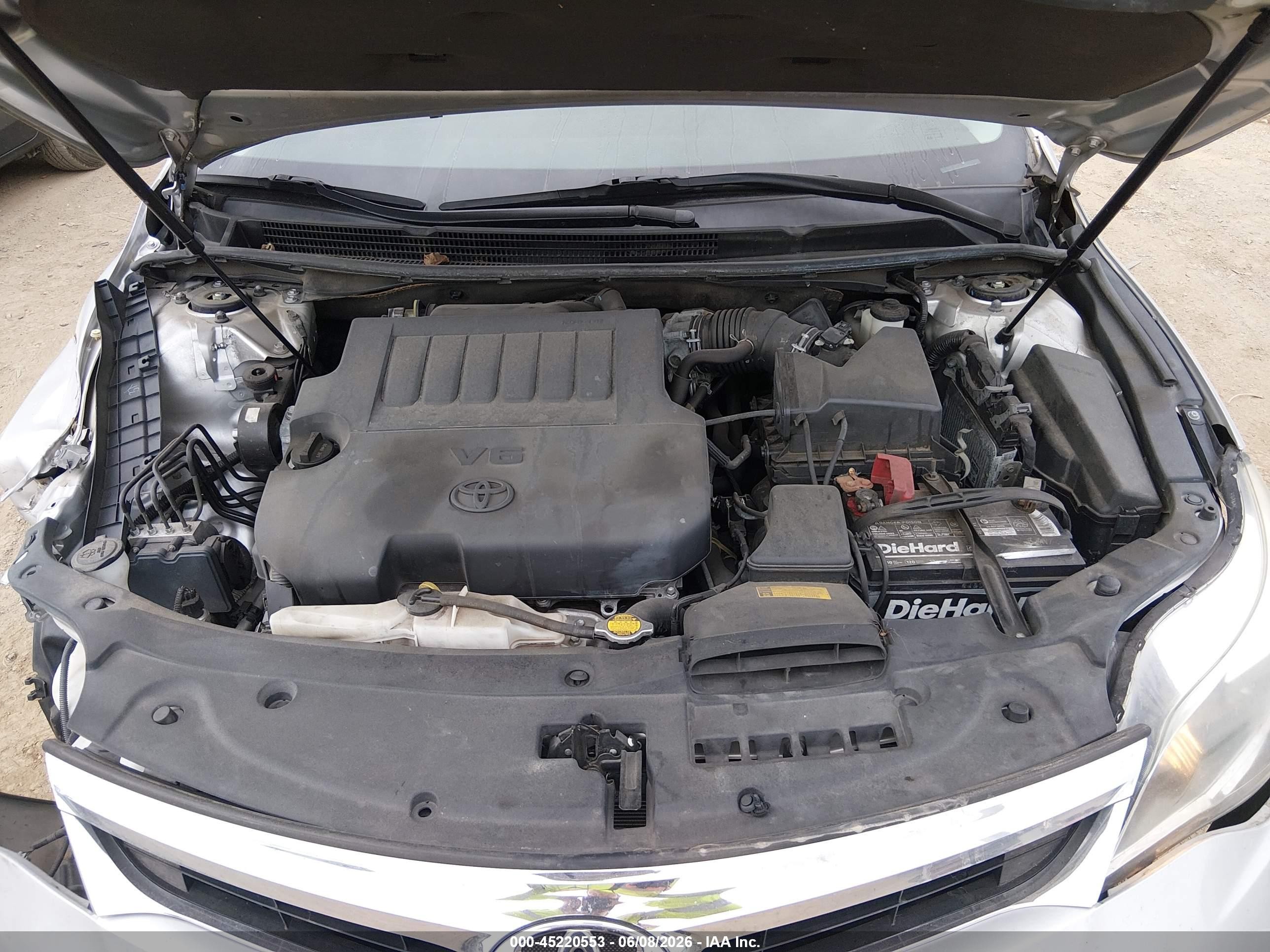 2013 Toyota Avalon Xle Touring Серебряный vin: 4T1BK1EB4DU030034