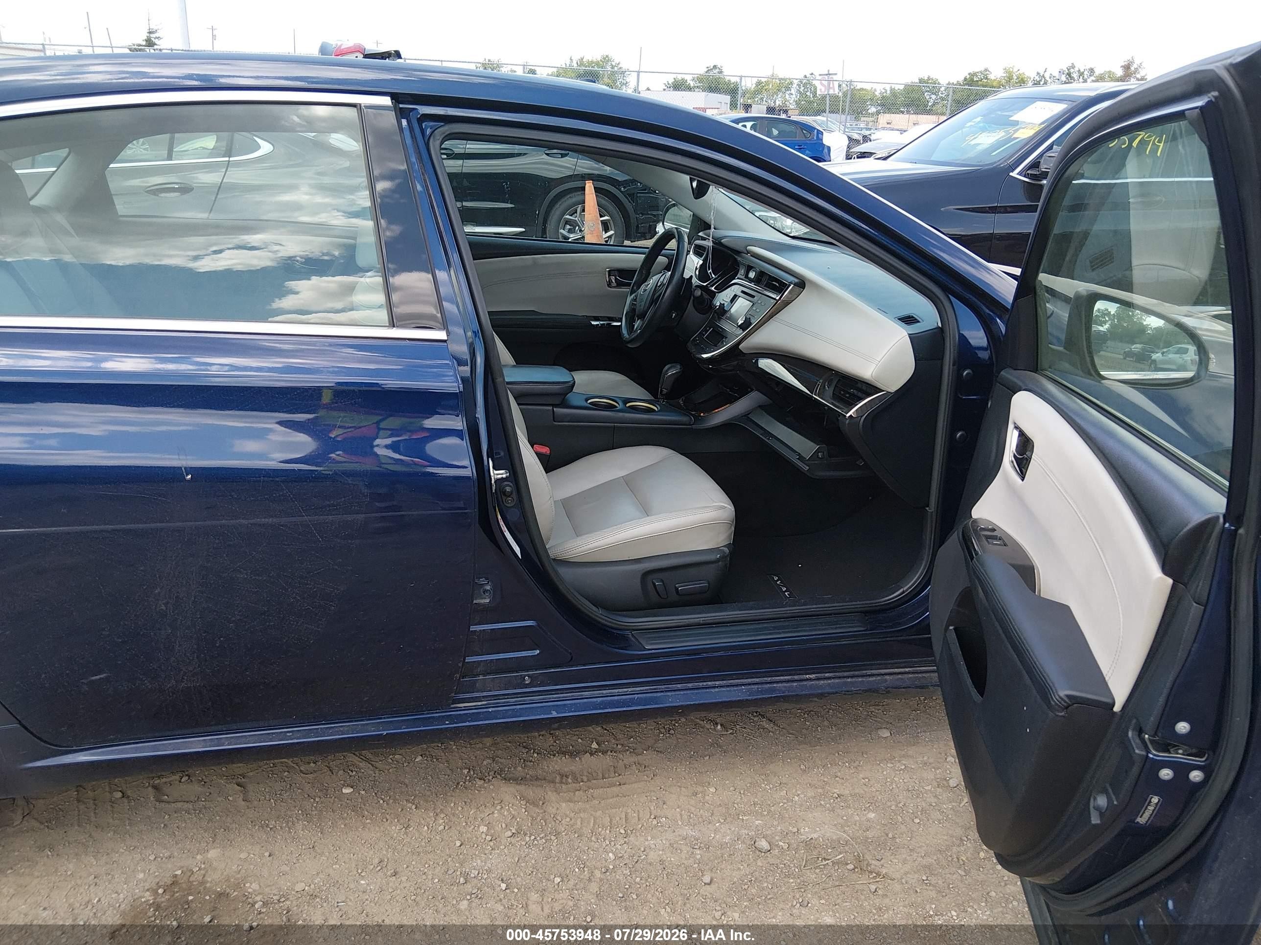2013 Toyota Avalon Xle Touring Синий vin: 4T1BK1EB4DU030454