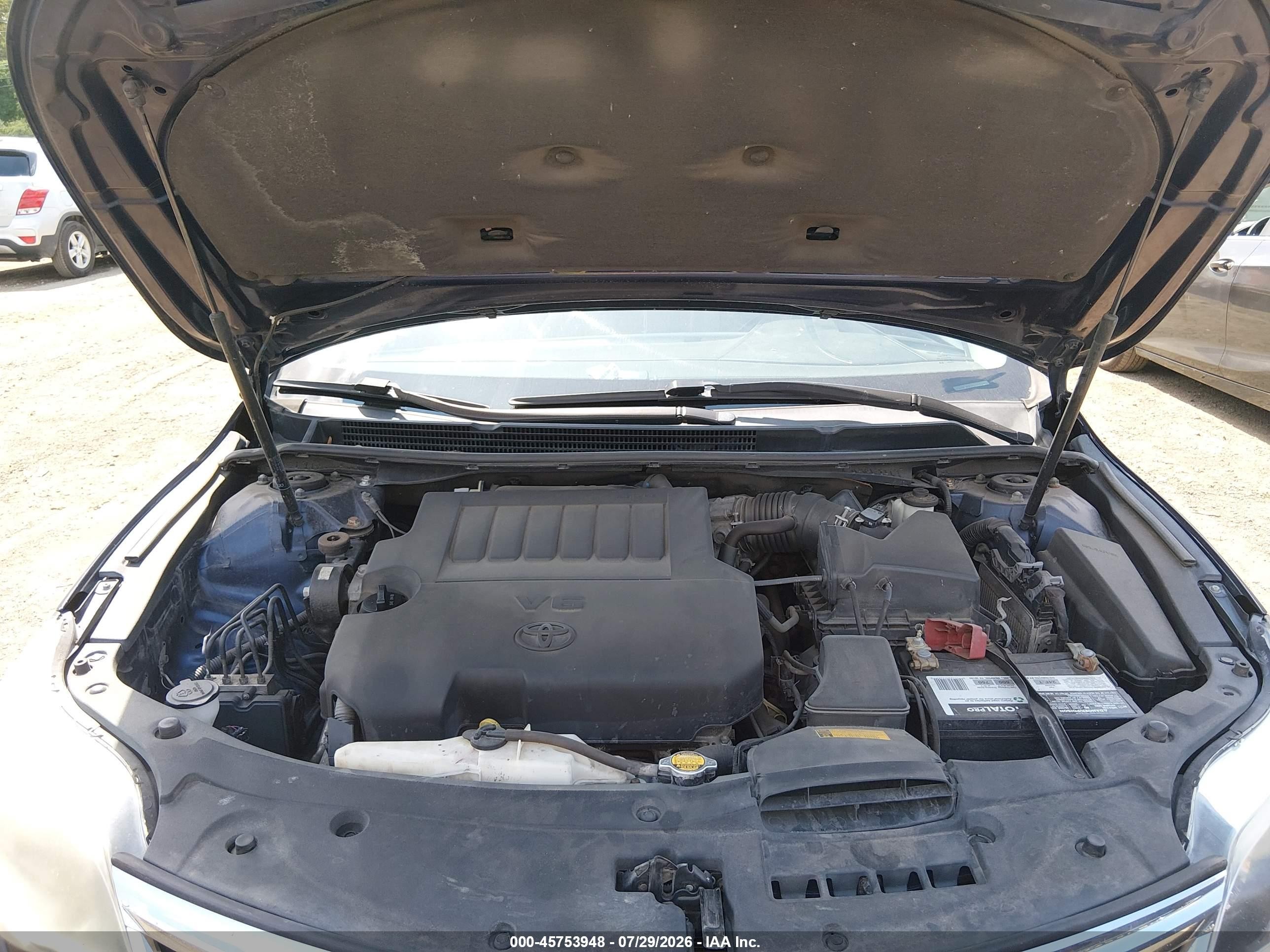 2013 Toyota Avalon Xle Touring Синий vin: 4T1BK1EB4DU030454