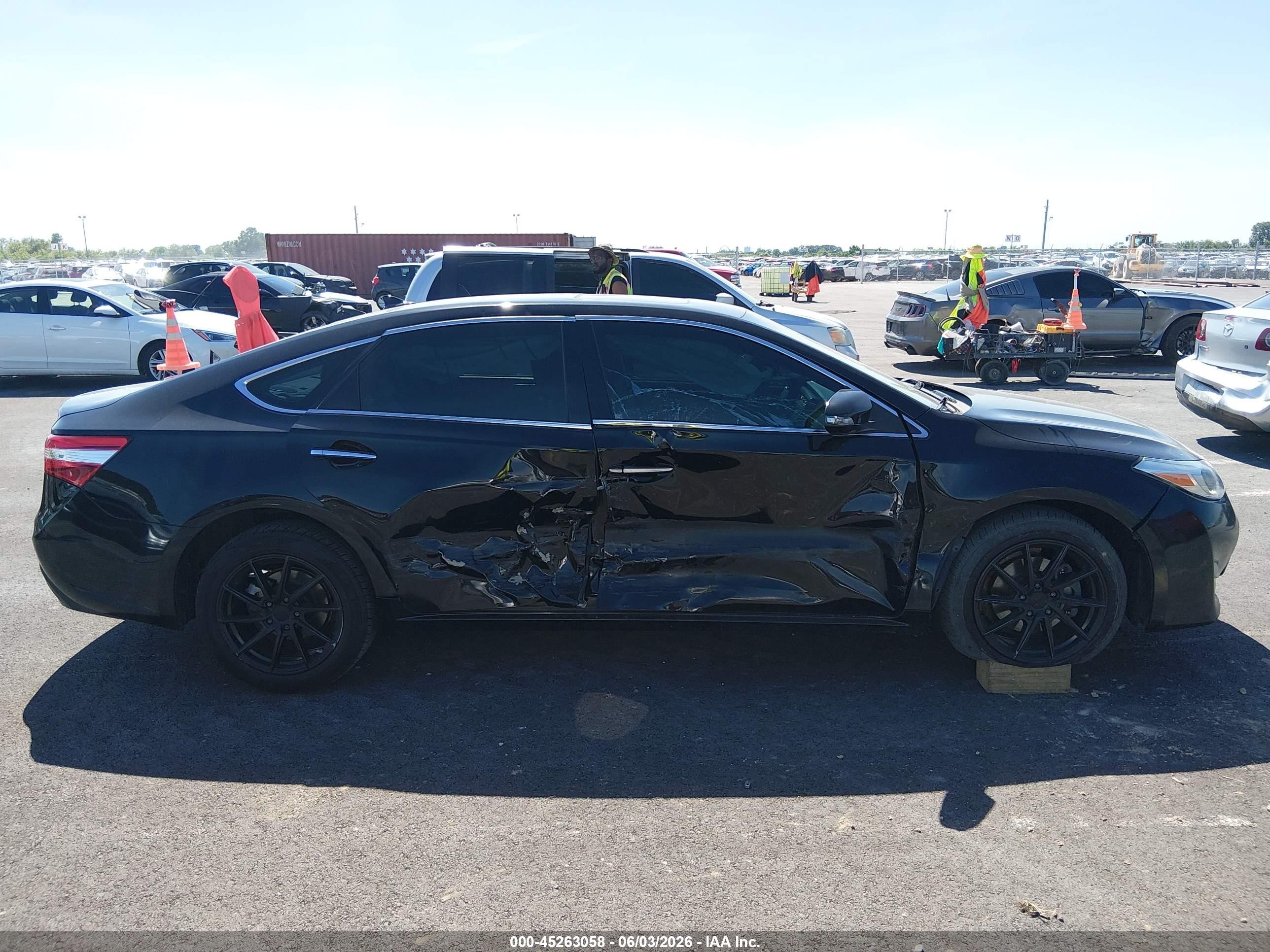 2013 Toyota Avalon Limited Black vin: 4T1BK1EB4DU035198