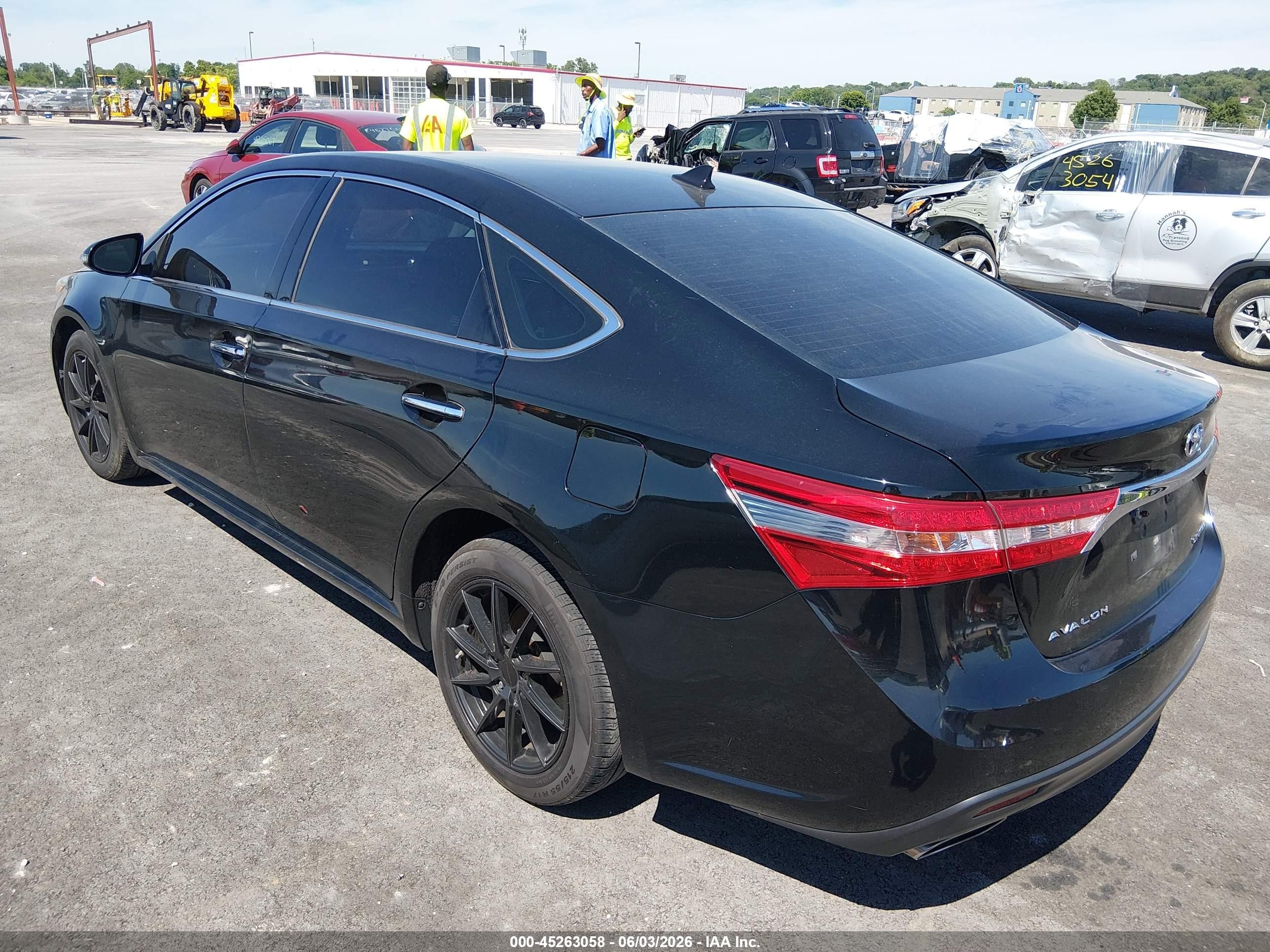 2013 Toyota Avalon Limited Black vin: 4T1BK1EB4DU035198