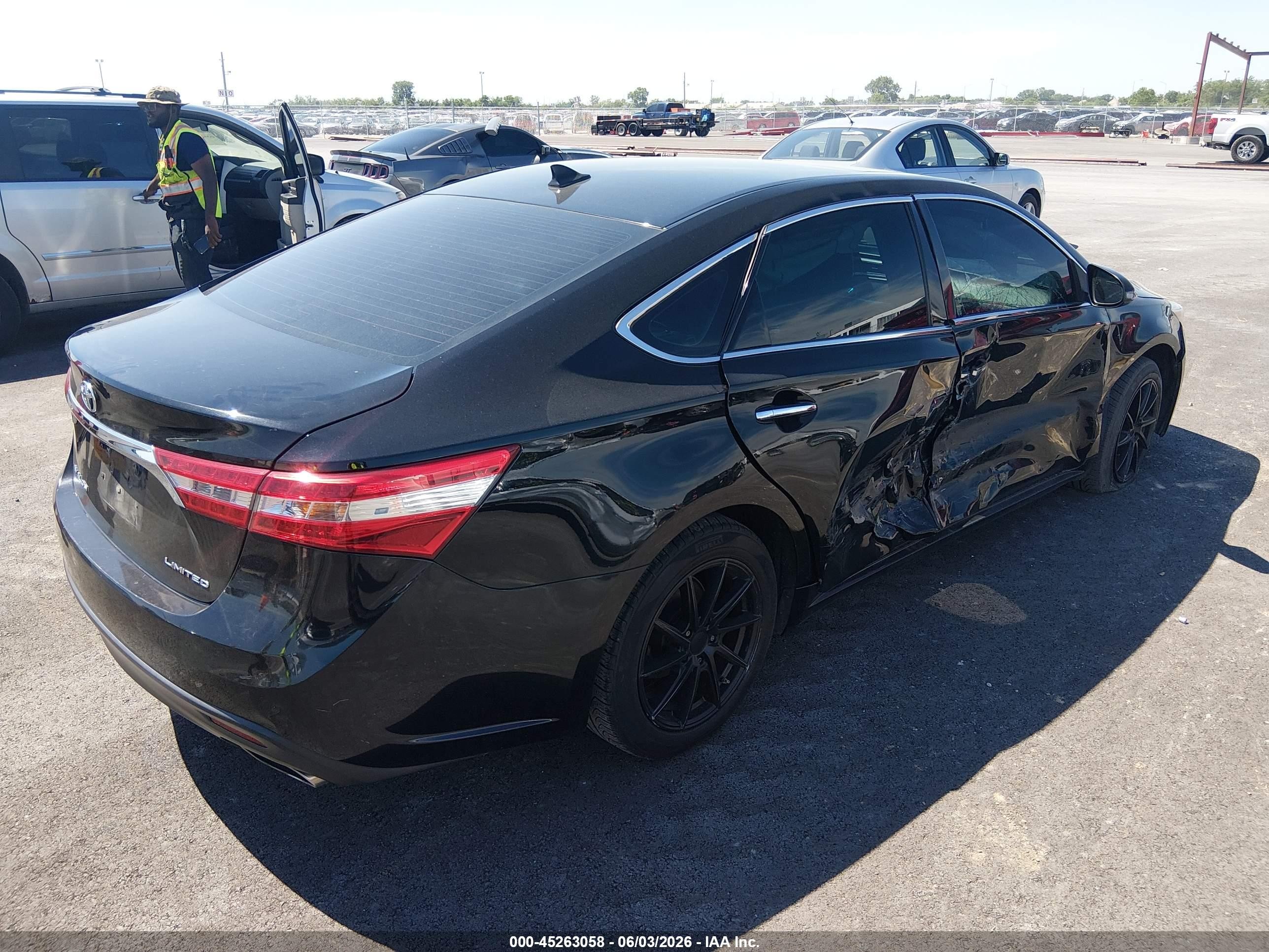 2013 Toyota Avalon Limited Black vin: 4T1BK1EB4DU035198