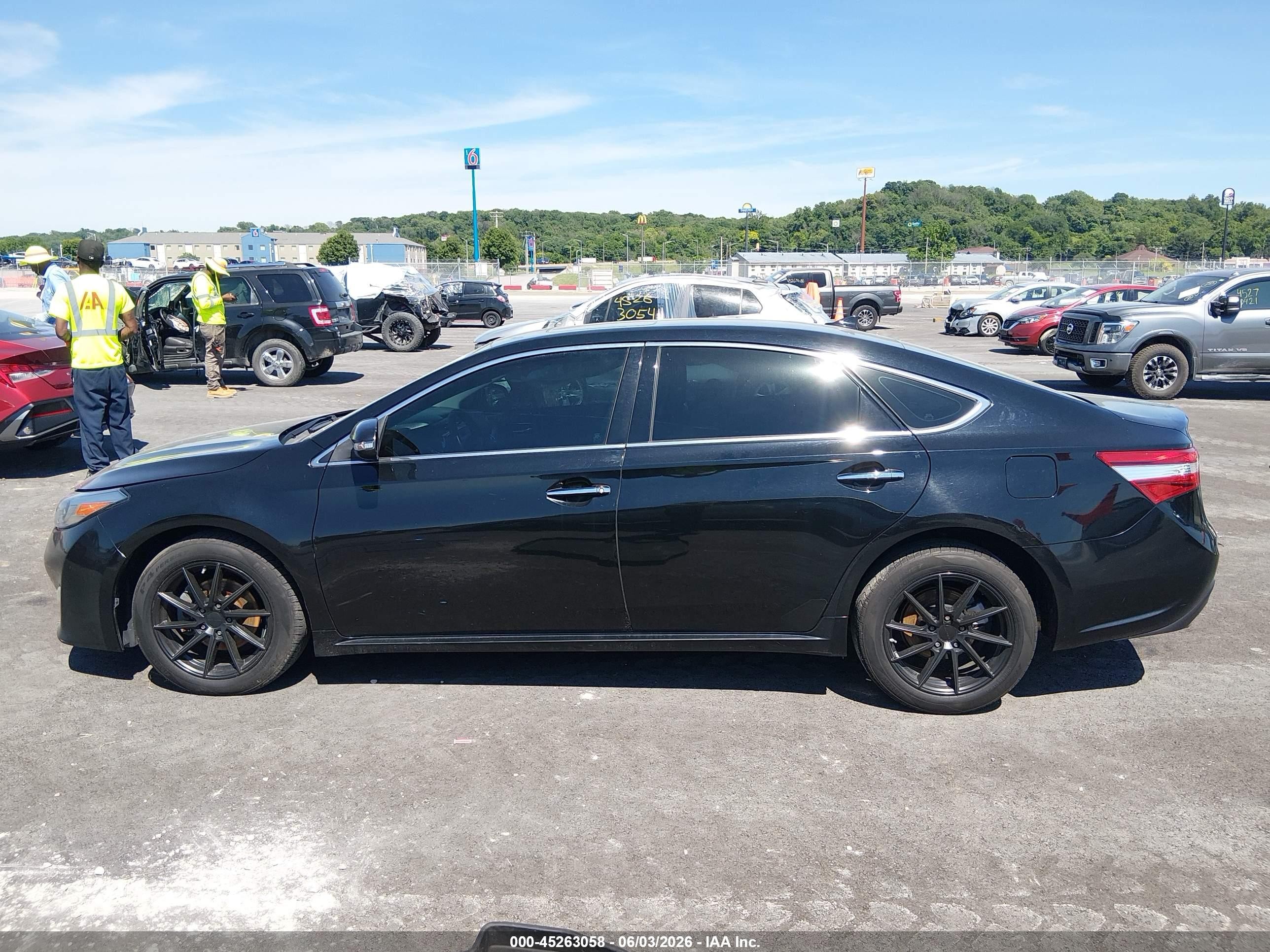 2013 Toyota Avalon Limited Black vin: 4T1BK1EB4DU035198