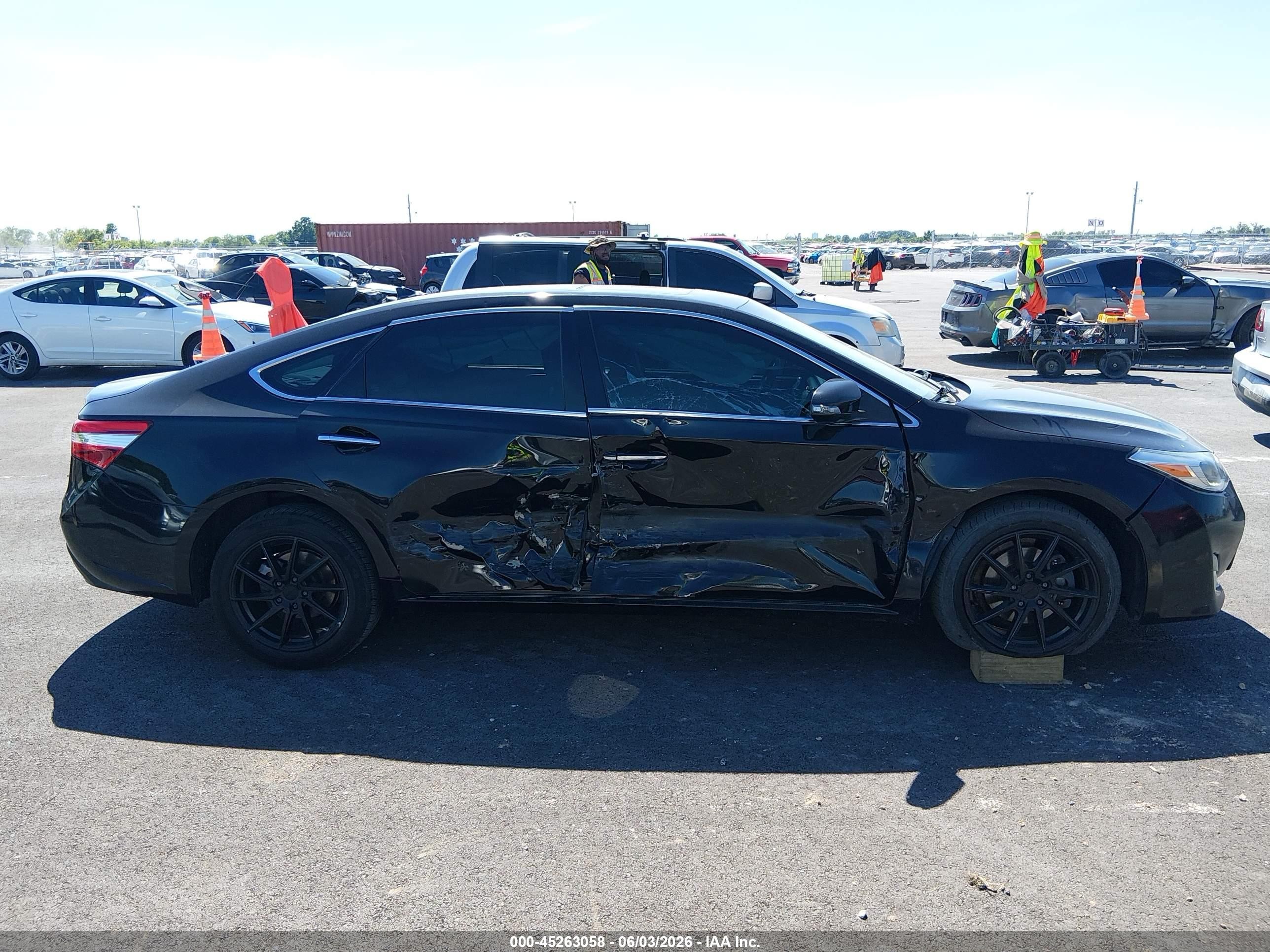 2013 Toyota Avalon Limited Black vin: 4T1BK1EB4DU035198
