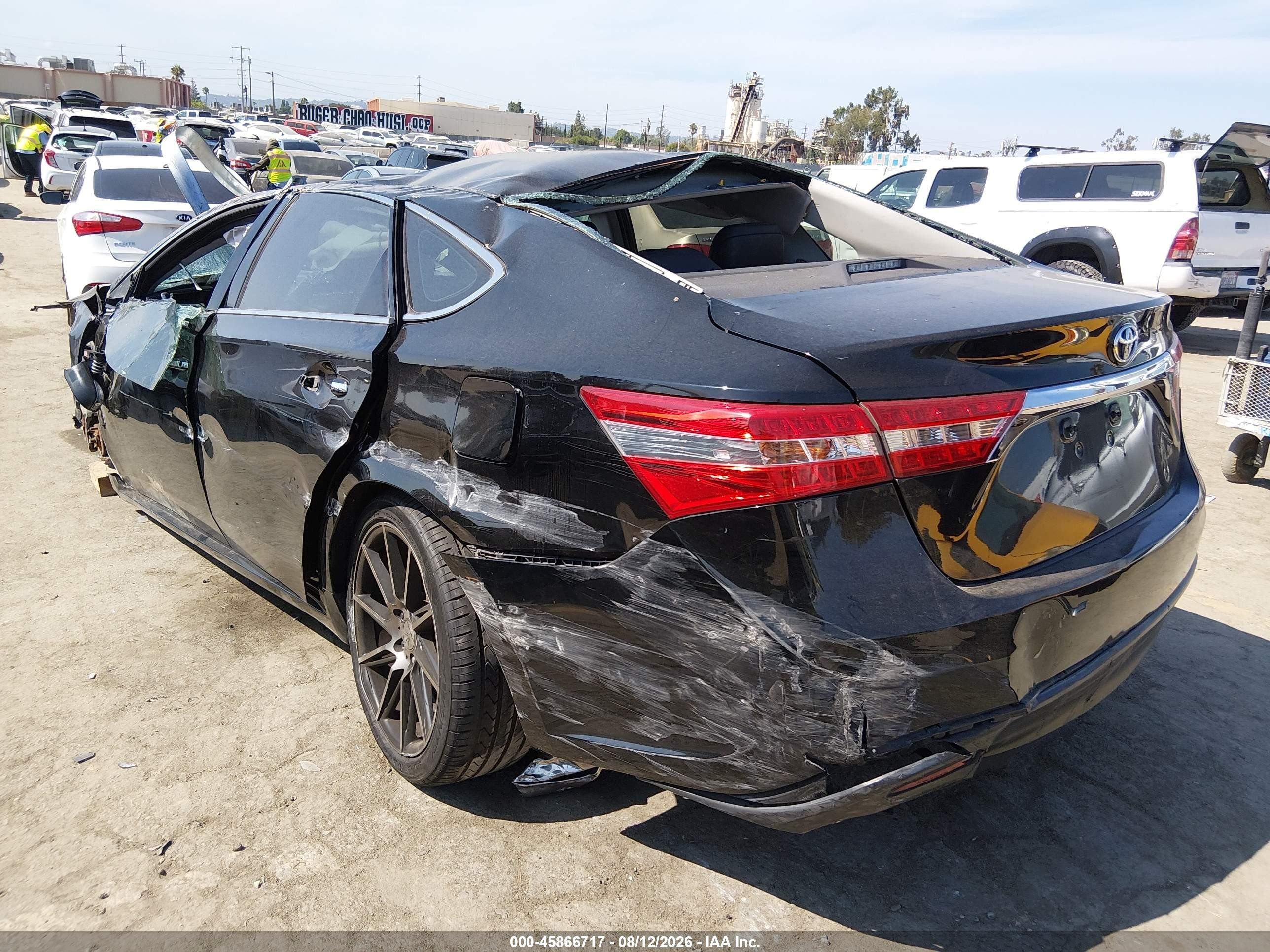 2013 Toyota Avalon Xle Touring Черный vin: 4T1BK1EB4DU040580