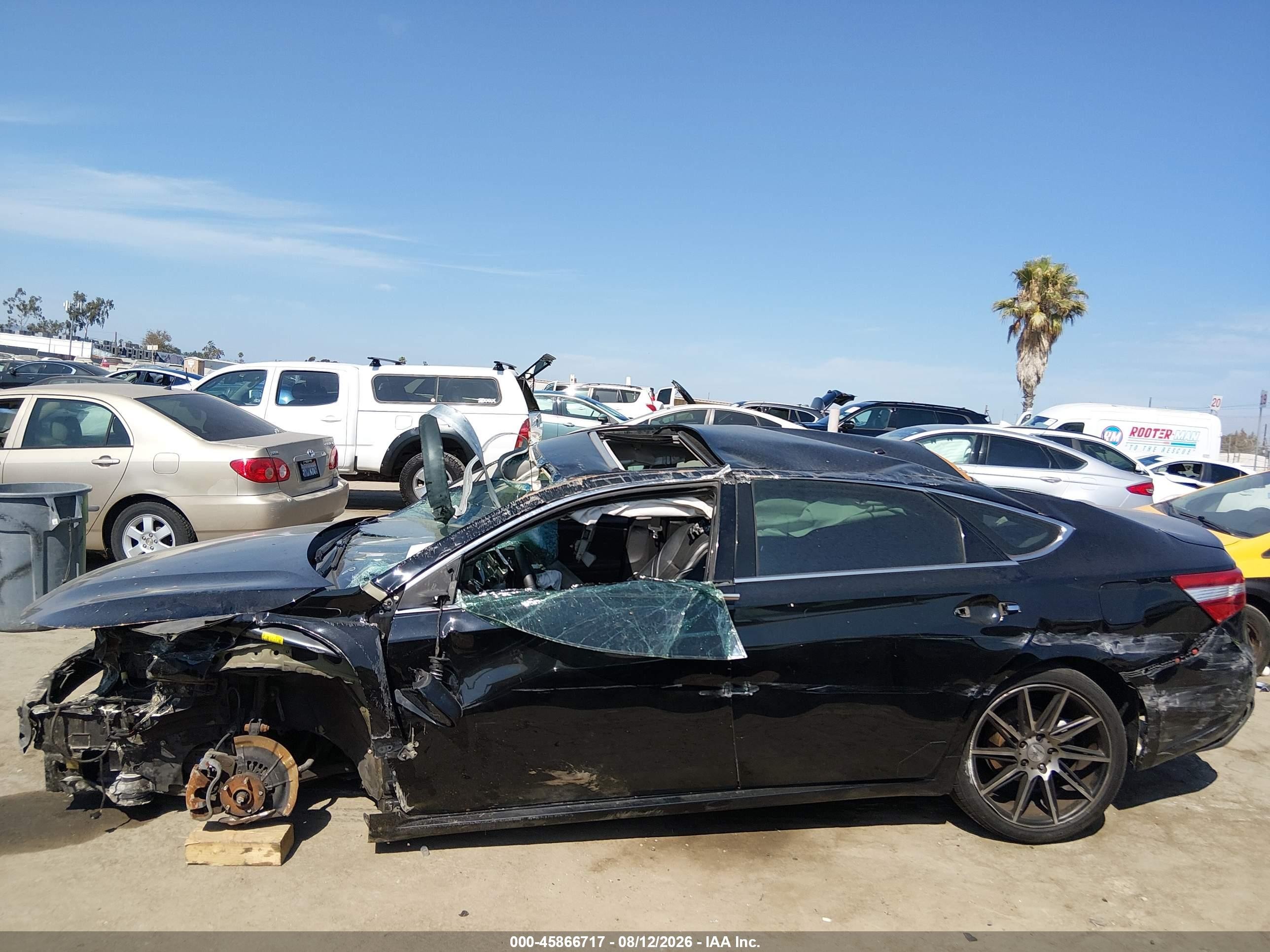 2013 Toyota Avalon Xle Touring Черный vin: 4T1BK1EB4DU040580