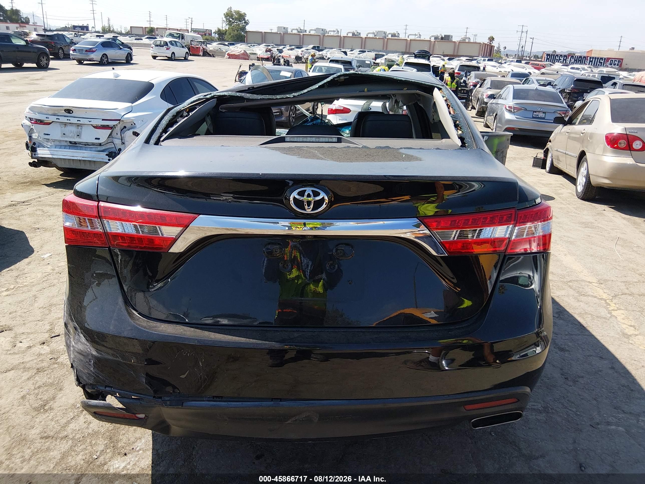 2013 Toyota Avalon Xle Touring Черный vin: 4T1BK1EB4DU040580