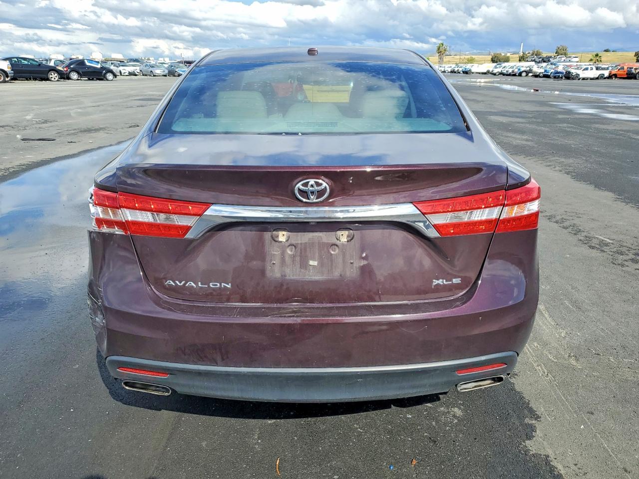 2013 Toyota Avalon Xle Touring Burgundy vin: 4T1BK1EB4DU045598