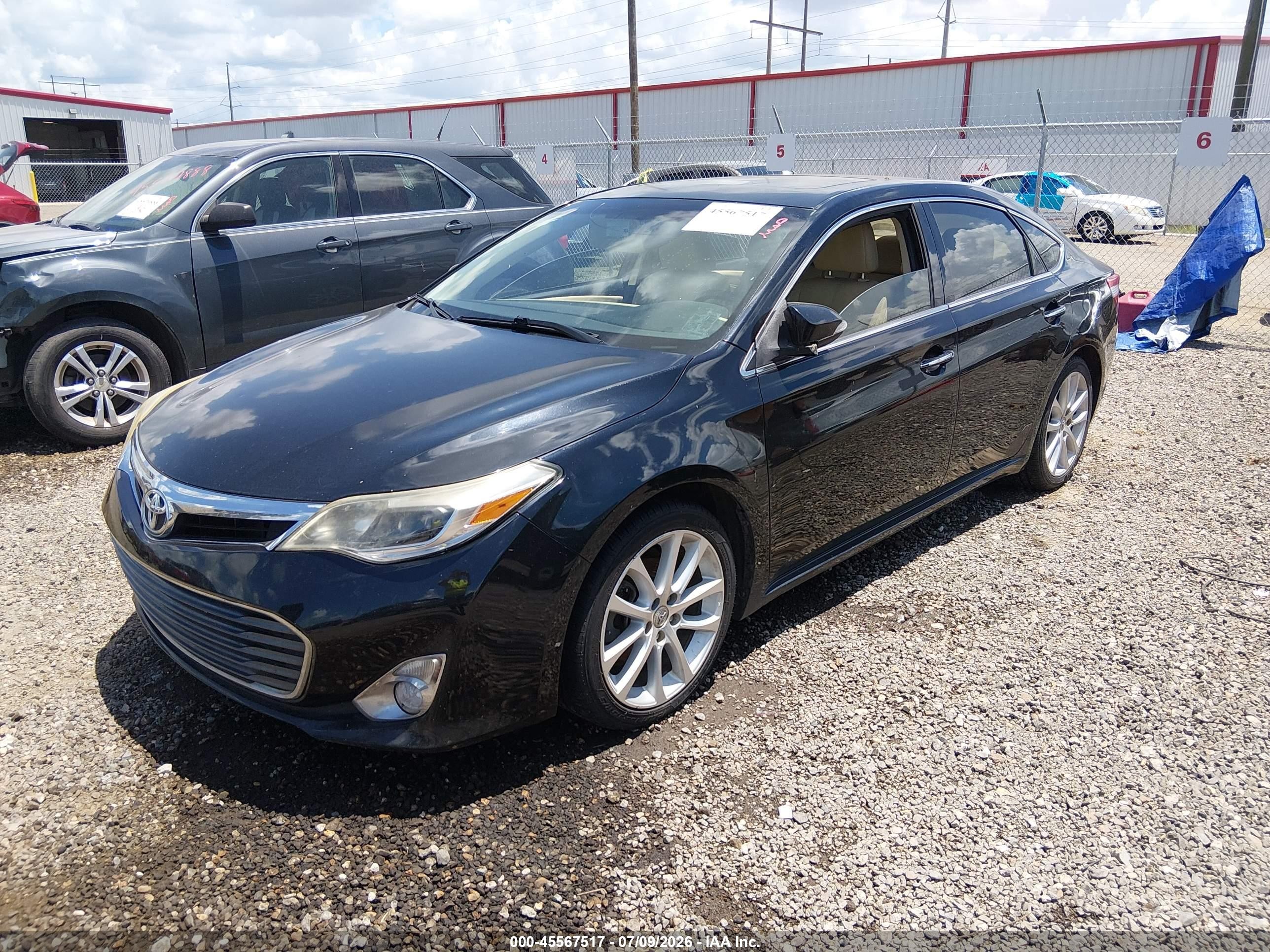 2013 Toyota Avalon Xle Touring Black vin: 4T1BK1EB4DU053474