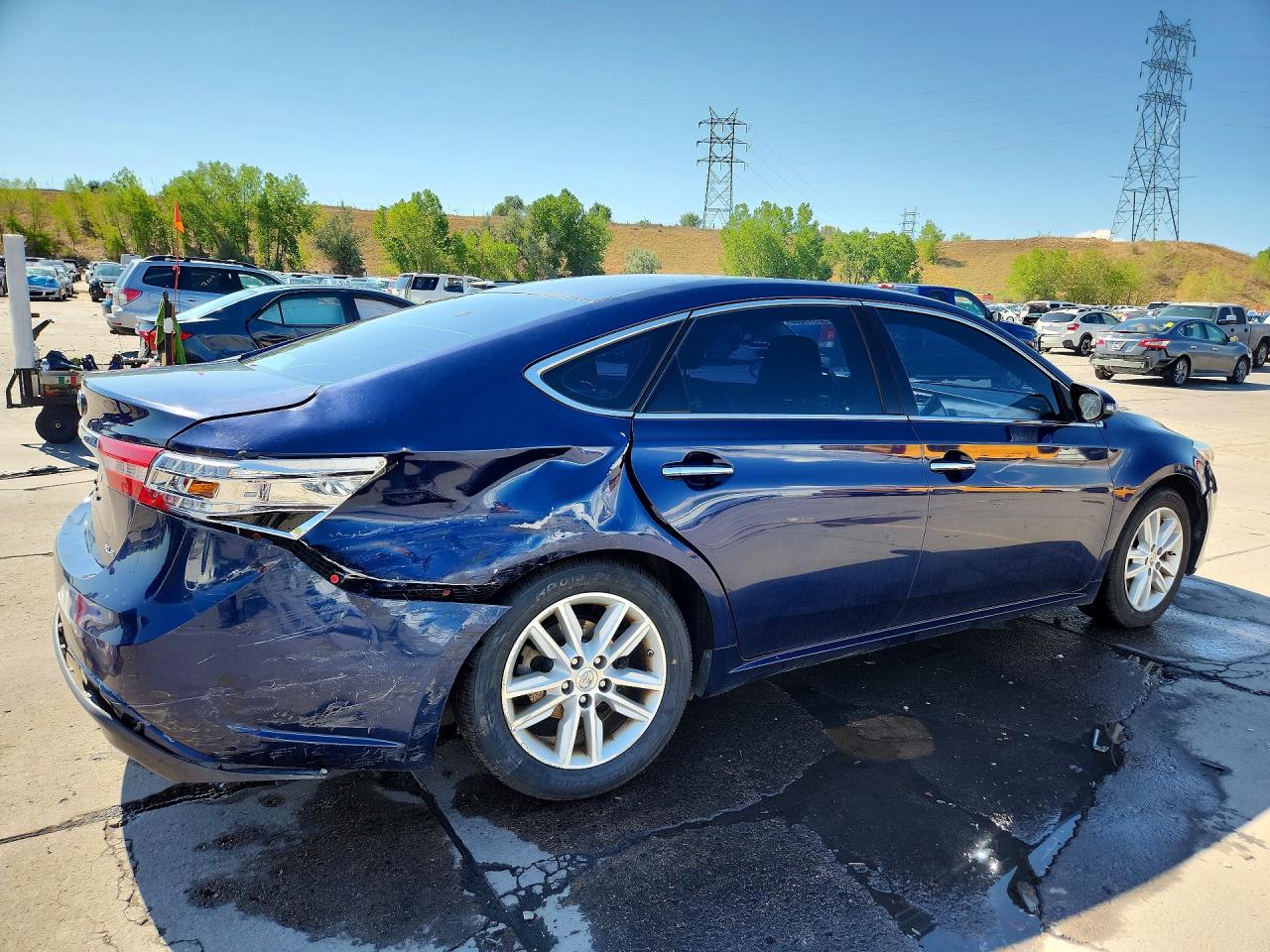 2013 Toyota Avalon Xle Blue vin: 4T1BK1EB4DU054379