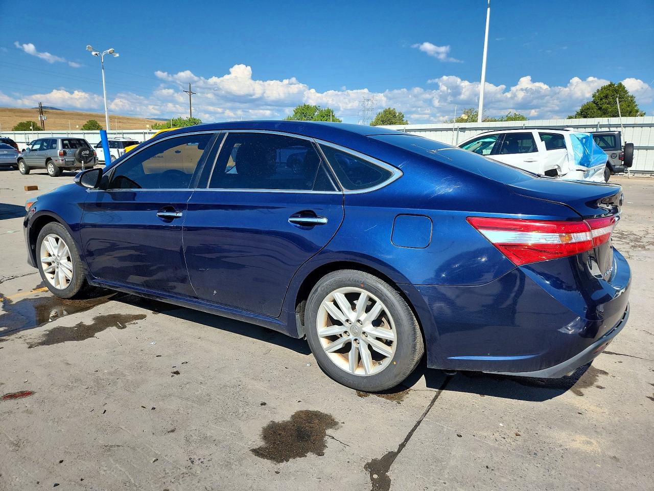 2013 Toyota Avalon Xle Blue vin: 4T1BK1EB4DU054379