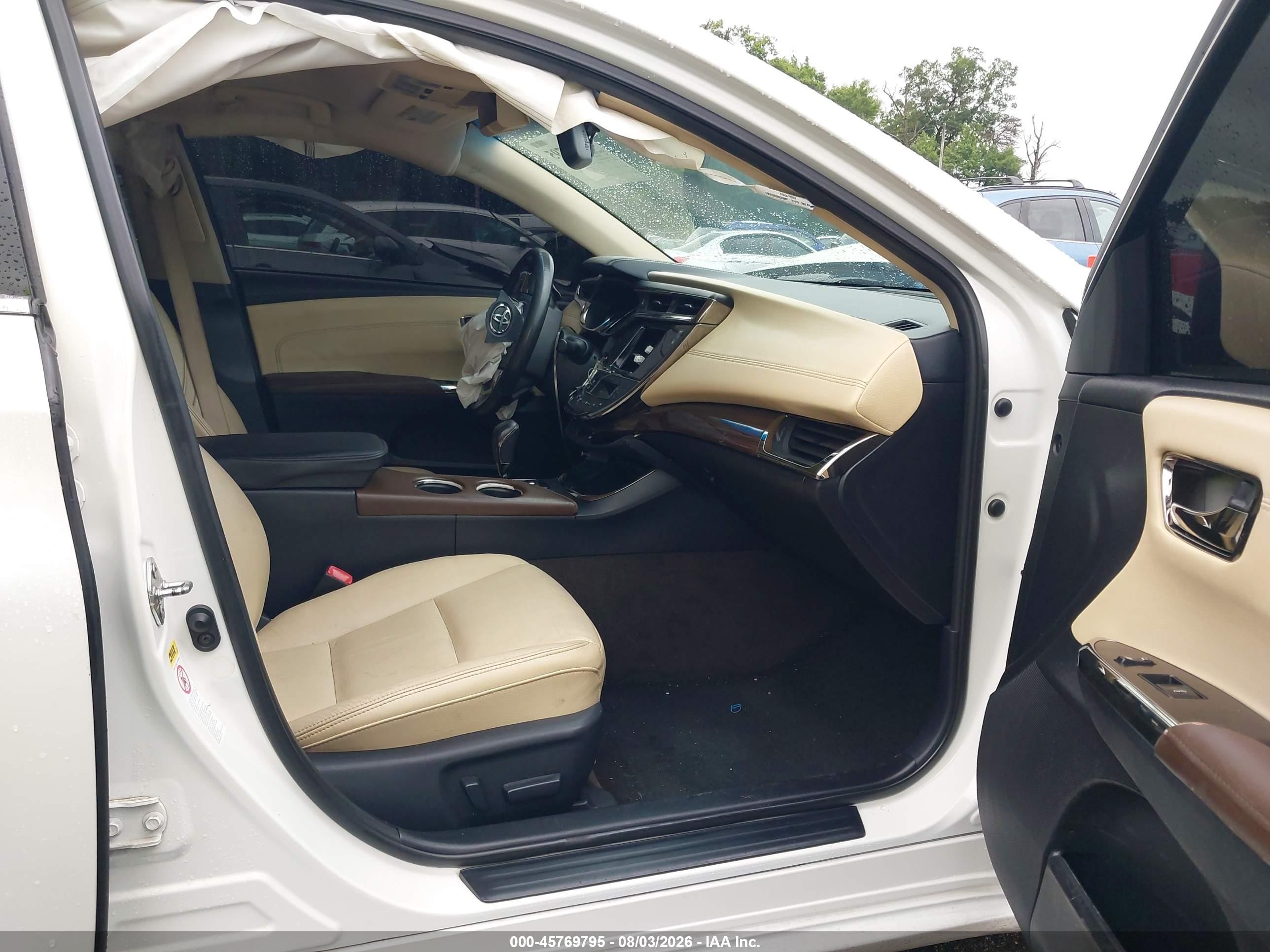 2013 Toyota Avalon Xle Touring White vin: 4T1BK1EB4DU061977