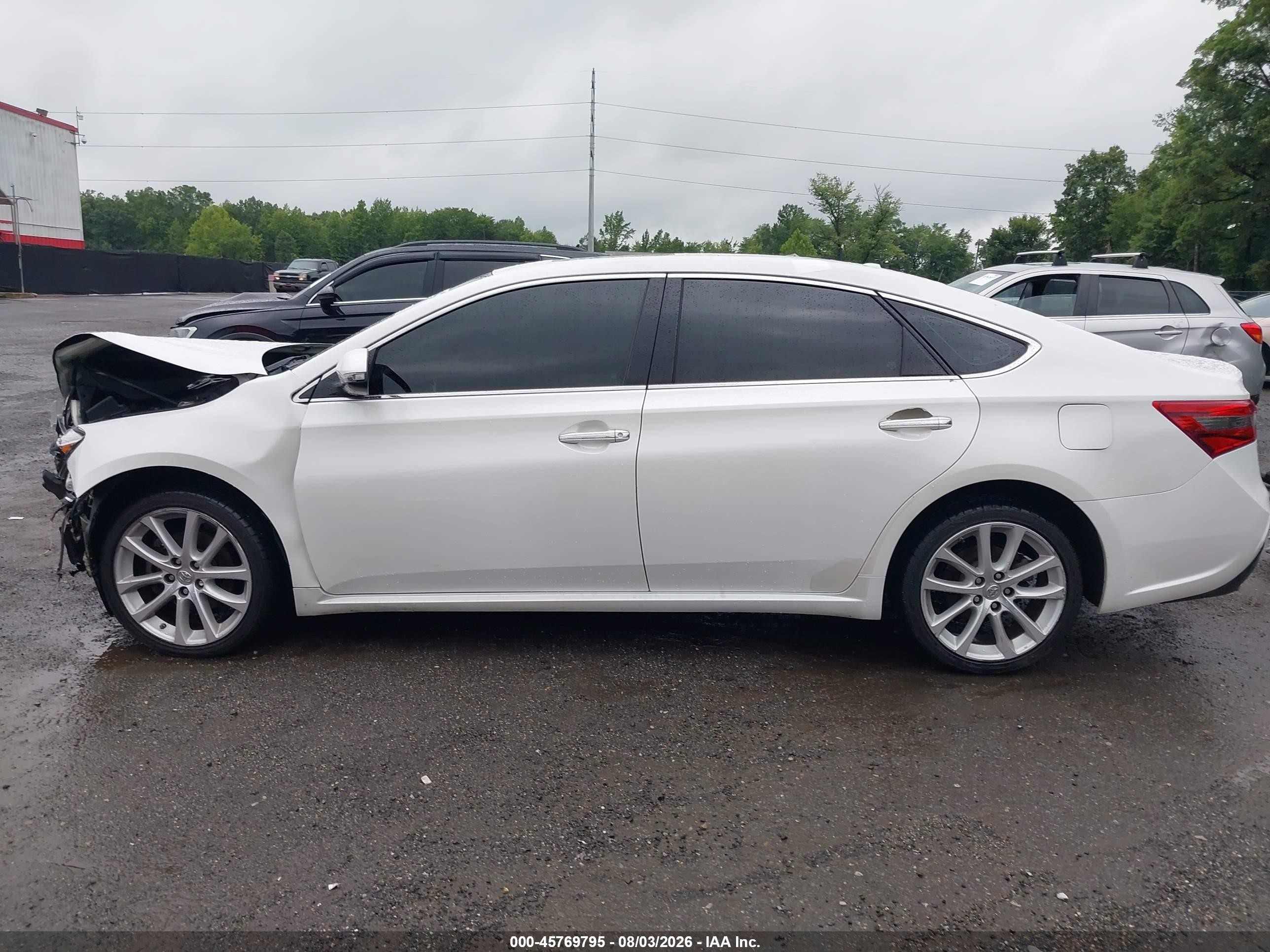 2013 Toyota Avalon Xle Touring White vin: 4T1BK1EB4DU061977
