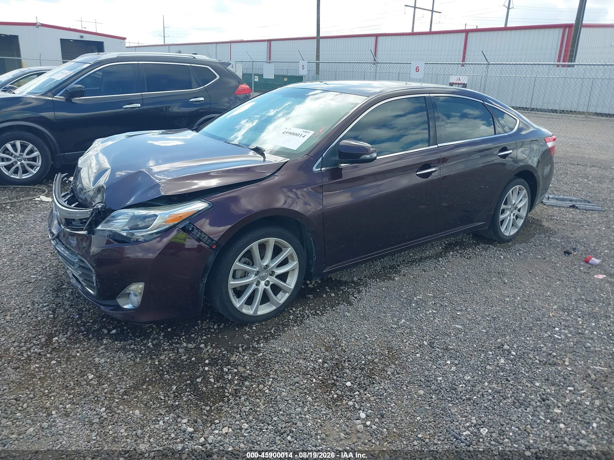 2013 Toyota Avalon Xle Touring Burgundy vin: 4T1BK1EB4DU067018