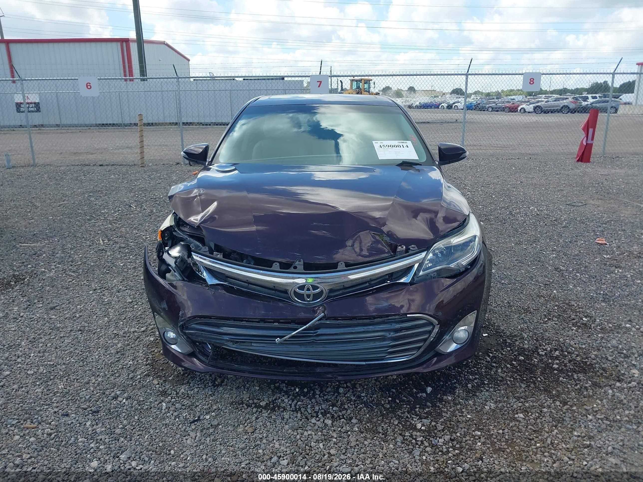 2013 Toyota Avalon Xle Touring Burgundy vin: 4T1BK1EB4DU067018