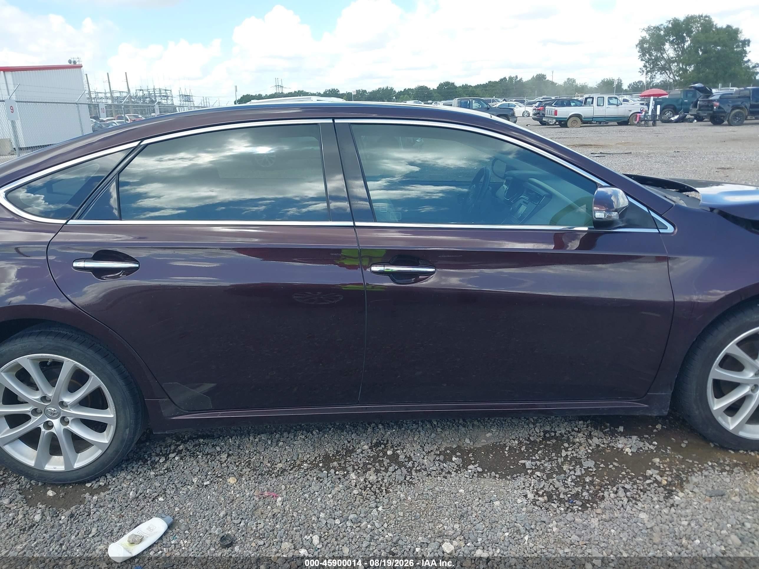 2013 Toyota Avalon Xle Touring Burgundy vin: 4T1BK1EB4DU067018