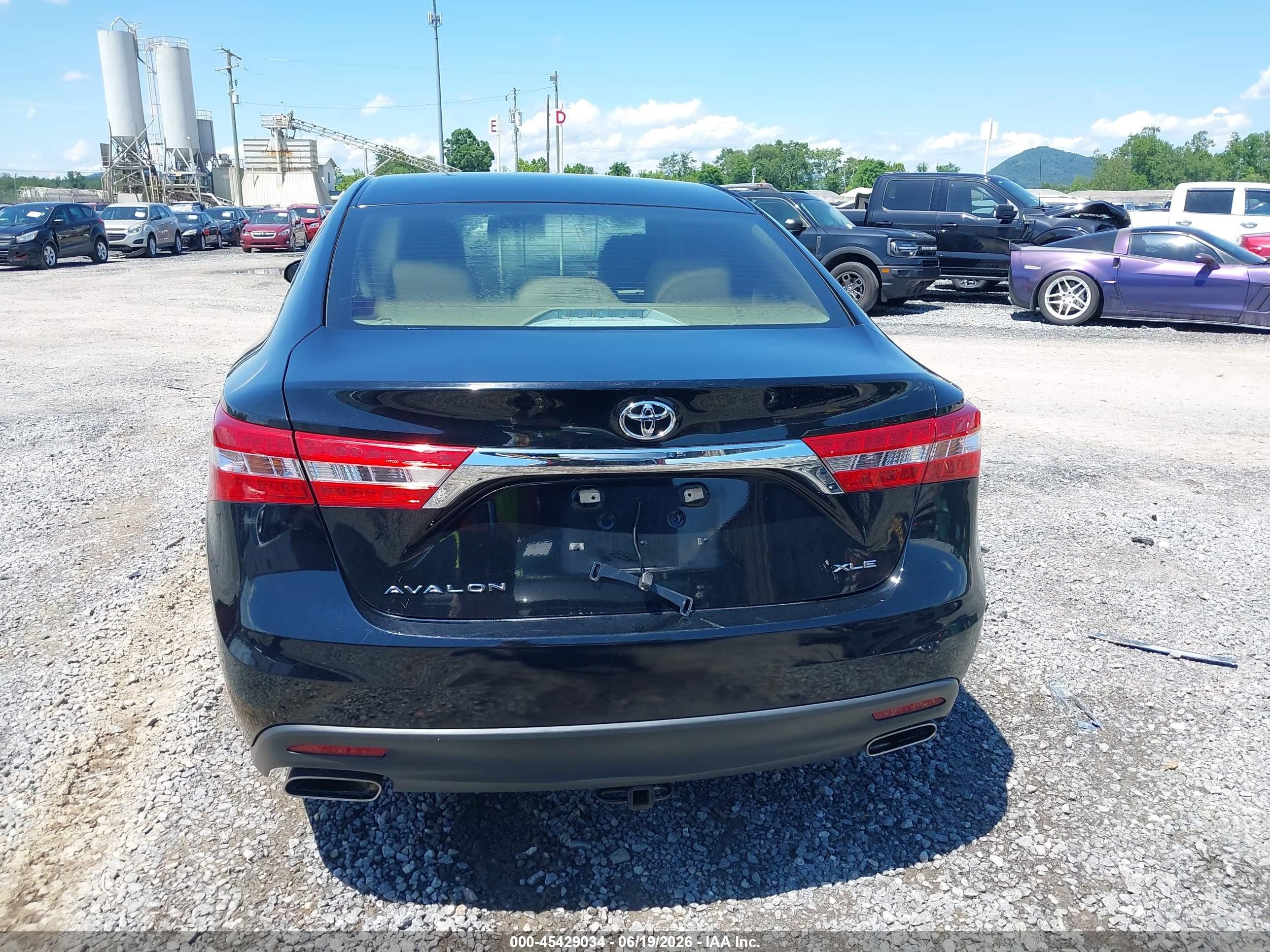2013 Toyota Avalon Xle Black vin: 4T1BK1EB4DU074390
