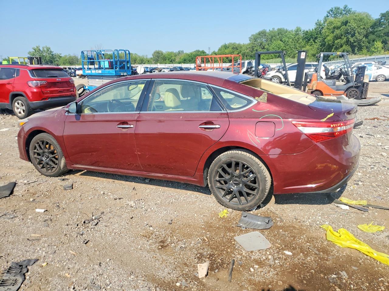 2014 Toyota Avalon Xle Touring Burgundy vin: 4T1BK1EB4EU097332