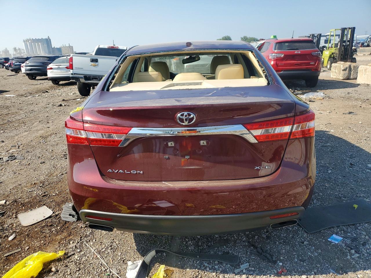 2014 Toyota Avalon Xle Touring Burgundy vin: 4T1BK1EB4EU097332