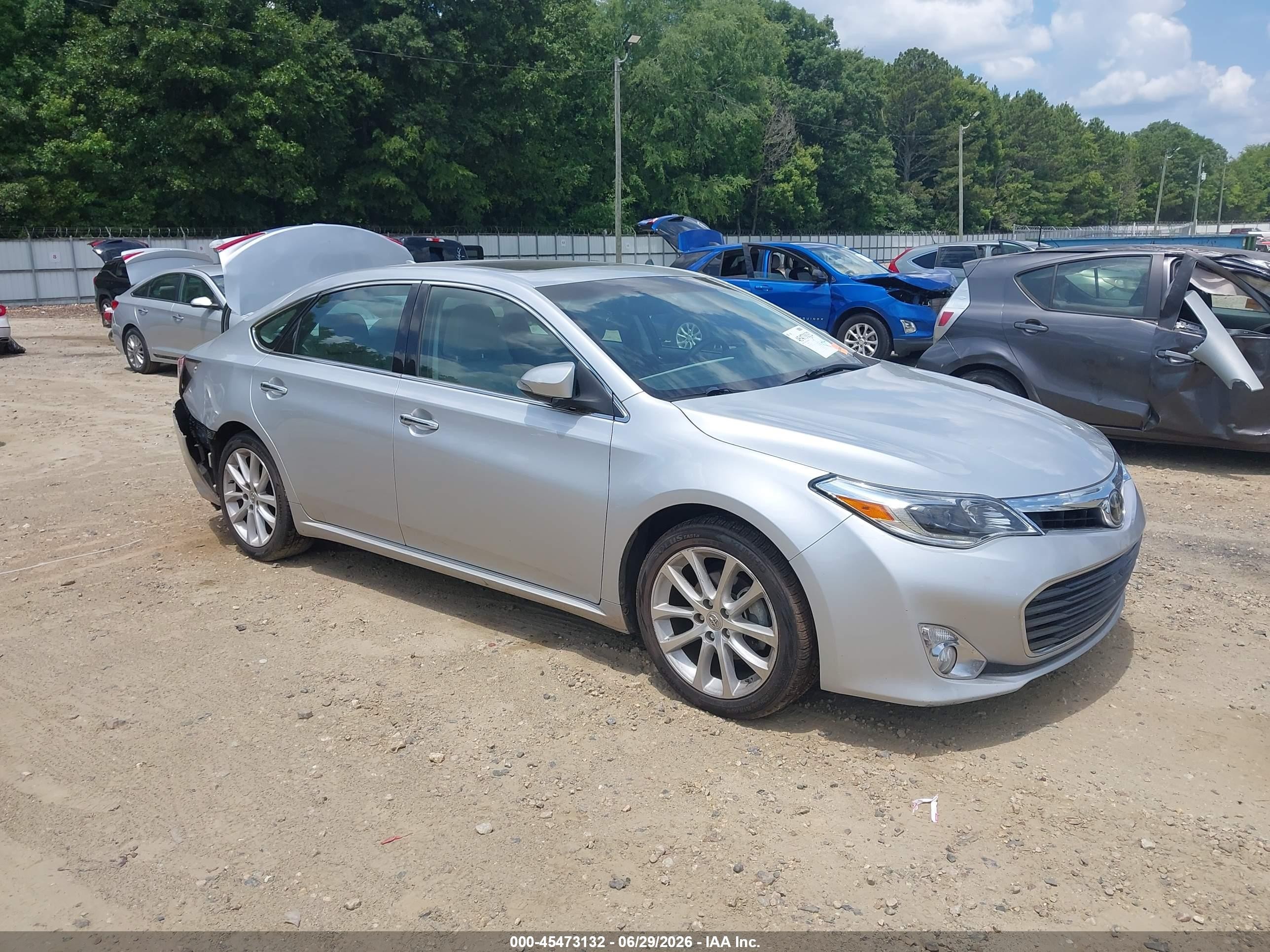 2014 Toyota Avalon Limited Silver vin: 4T1BK1EB4EU104750