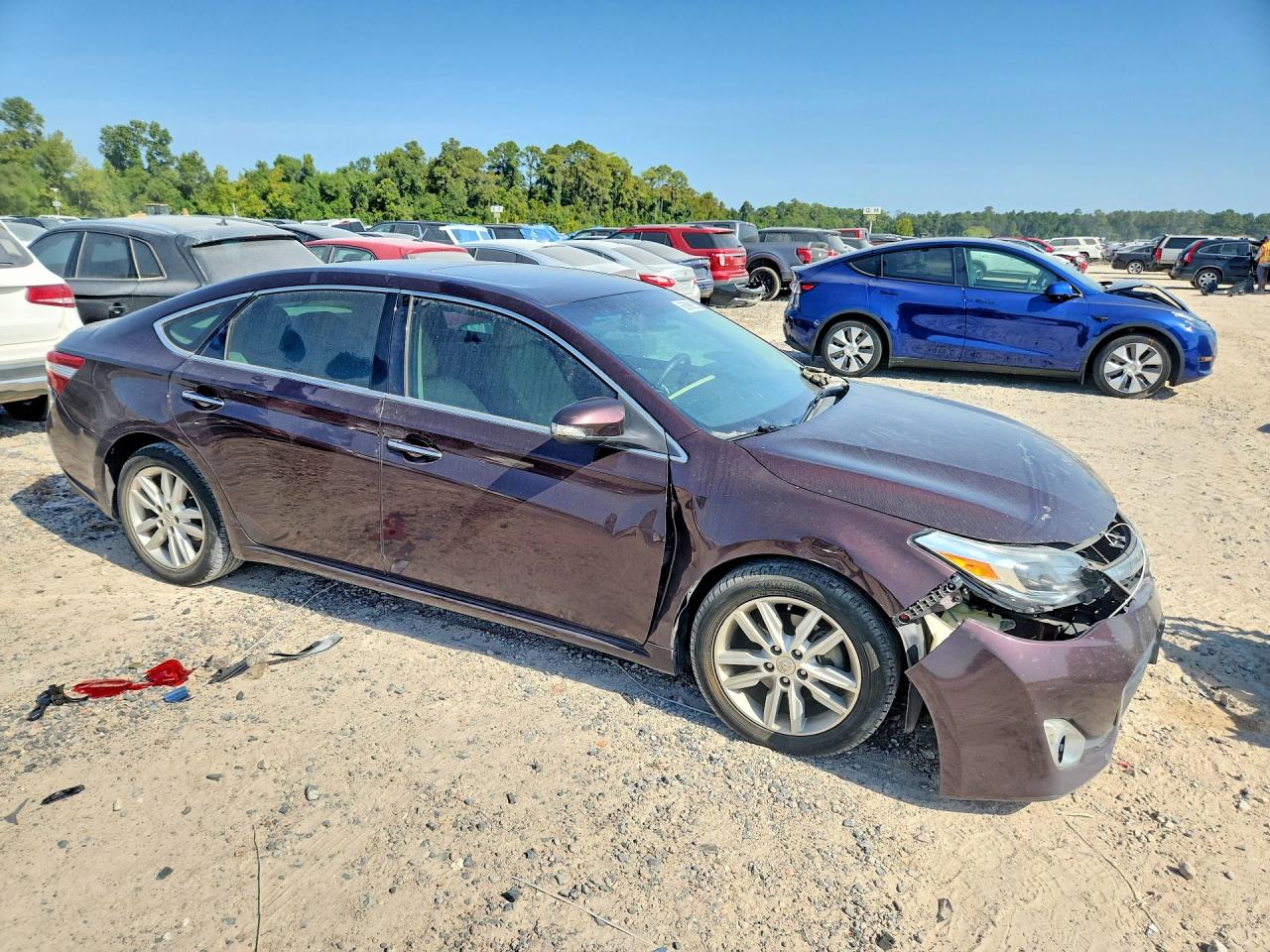 2014 Toyota Avalon Xle Premium Maroon vin: 4T1BK1EB4EU116087