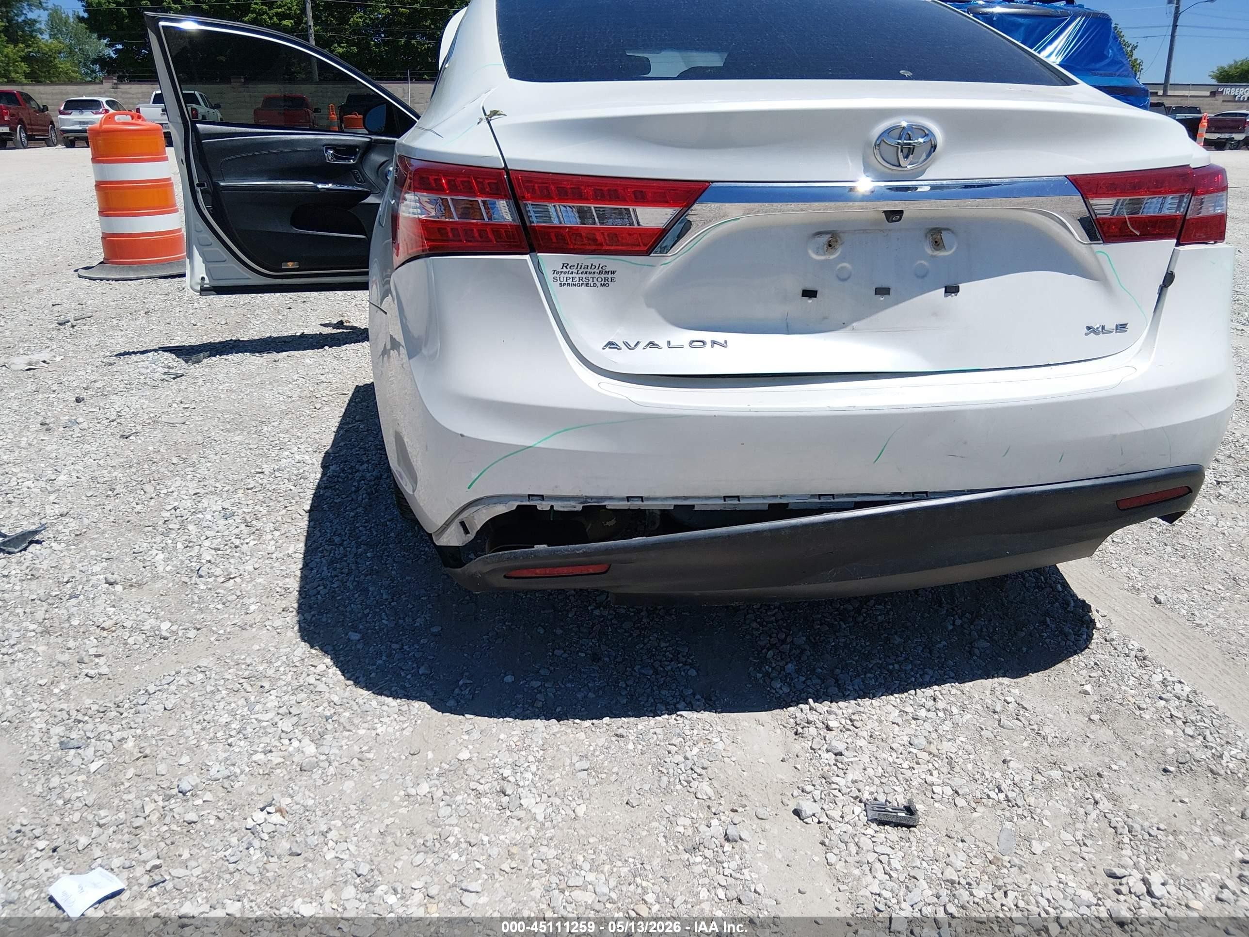 2014 Toyota Avalon Xle Touring White vin: 4T1BK1EB4EU116901