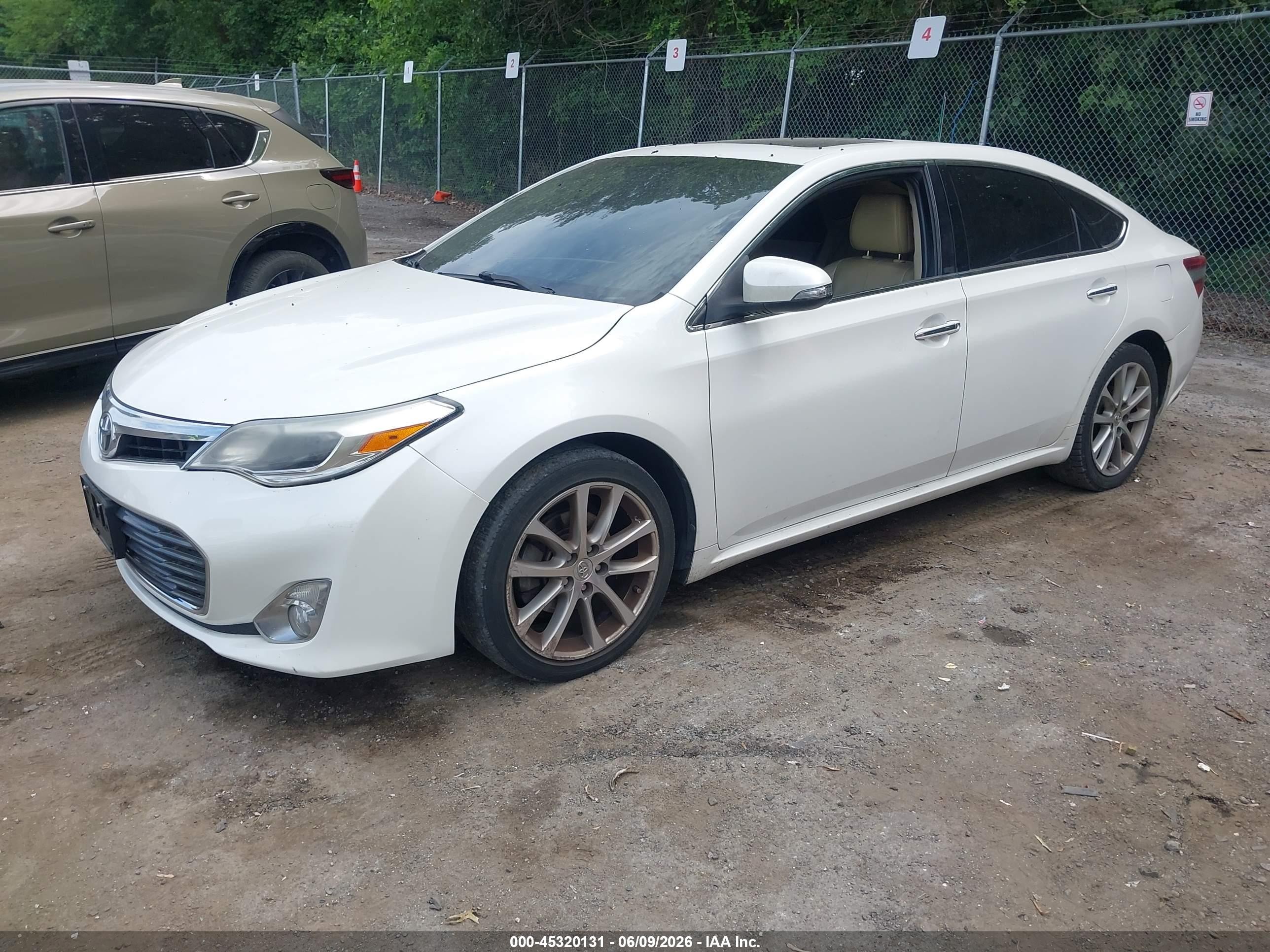 2014 Toyota Avalon Xle Touring Белый vin: 4T1BK1EB4EU128286
