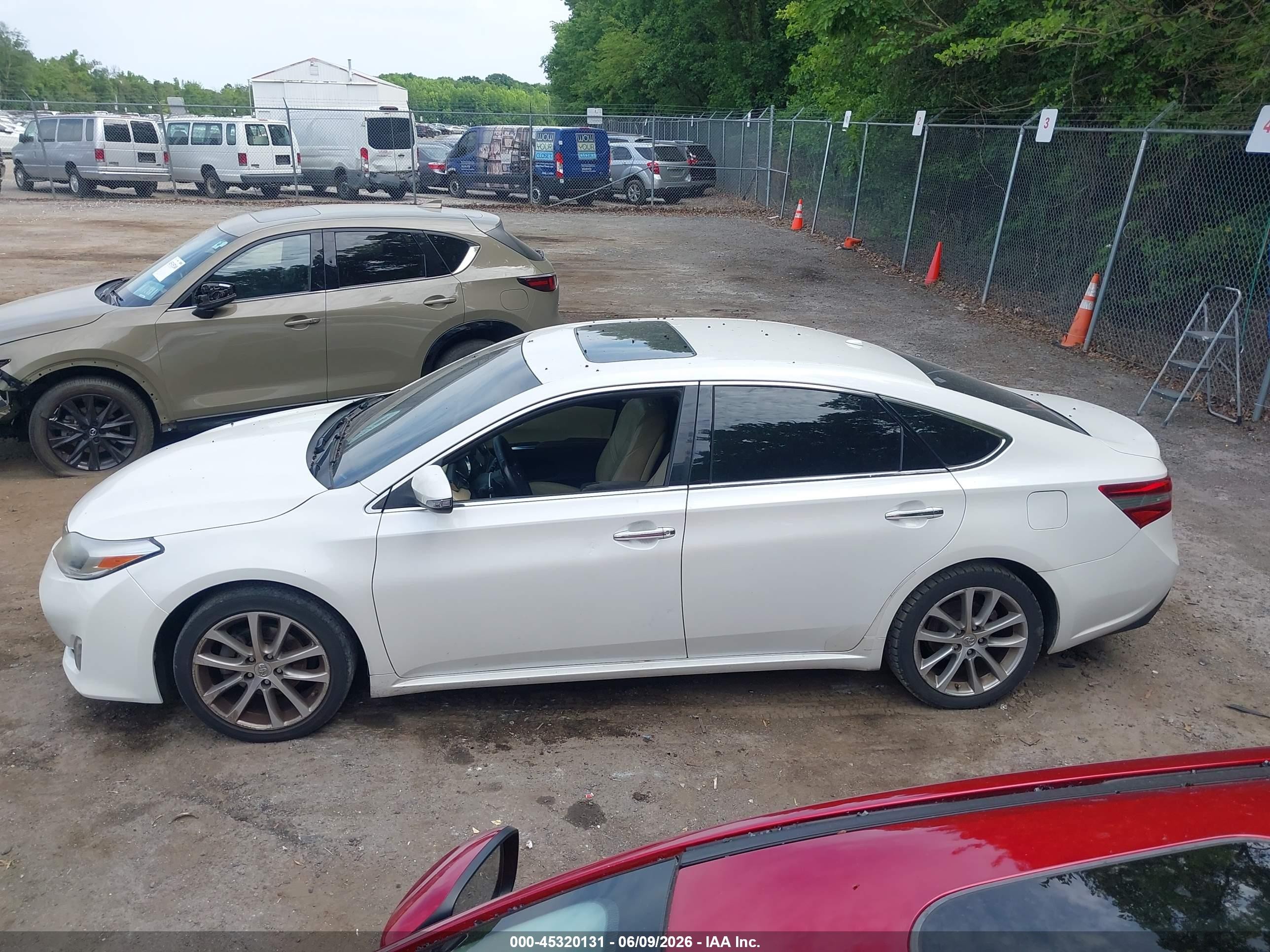 2014 Toyota Avalon Xle Touring Белый vin: 4T1BK1EB4EU128286