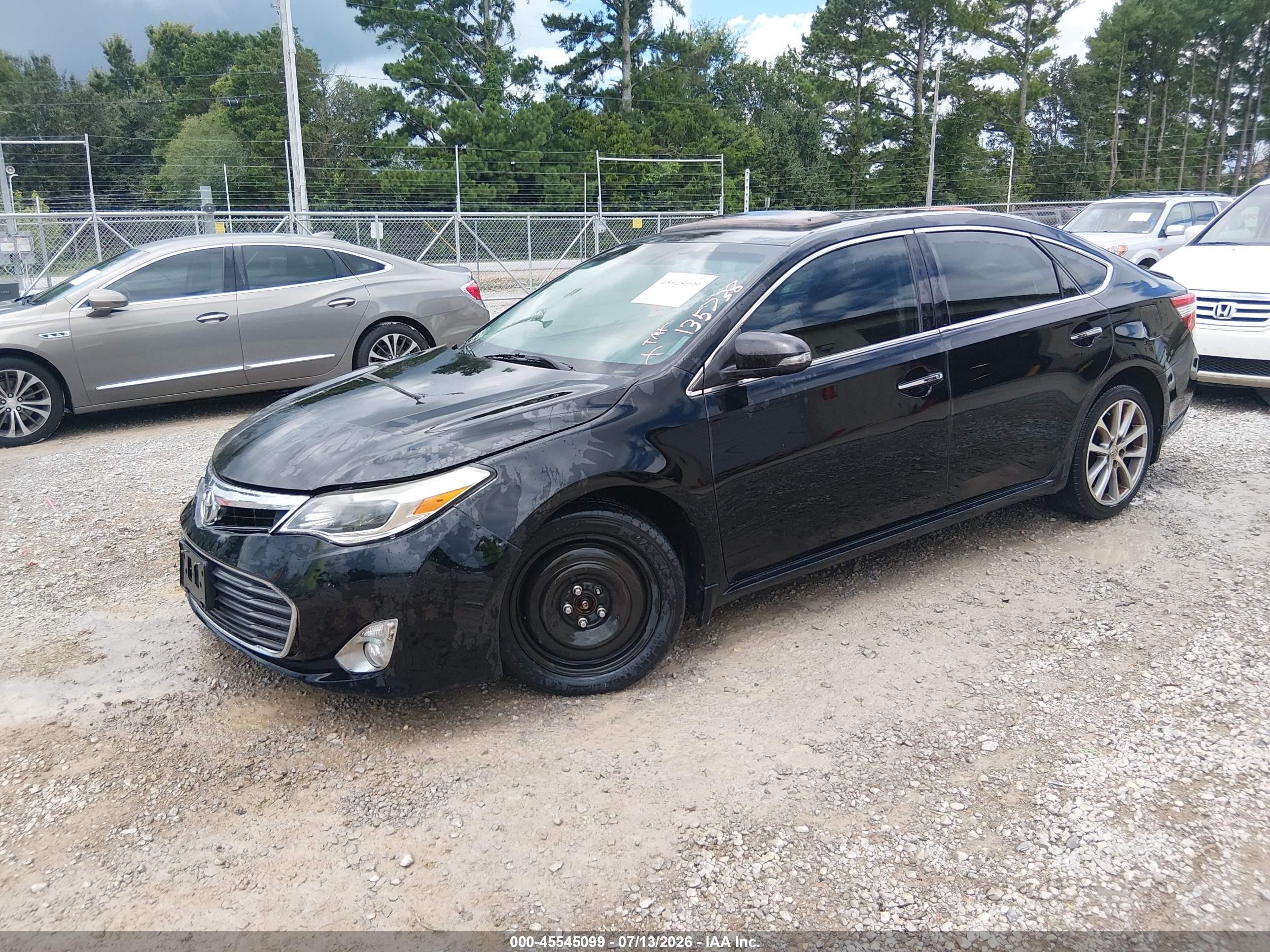 2014 Toyota Avalon Xle Touring Black vin: 4T1BK1EB4EU135738