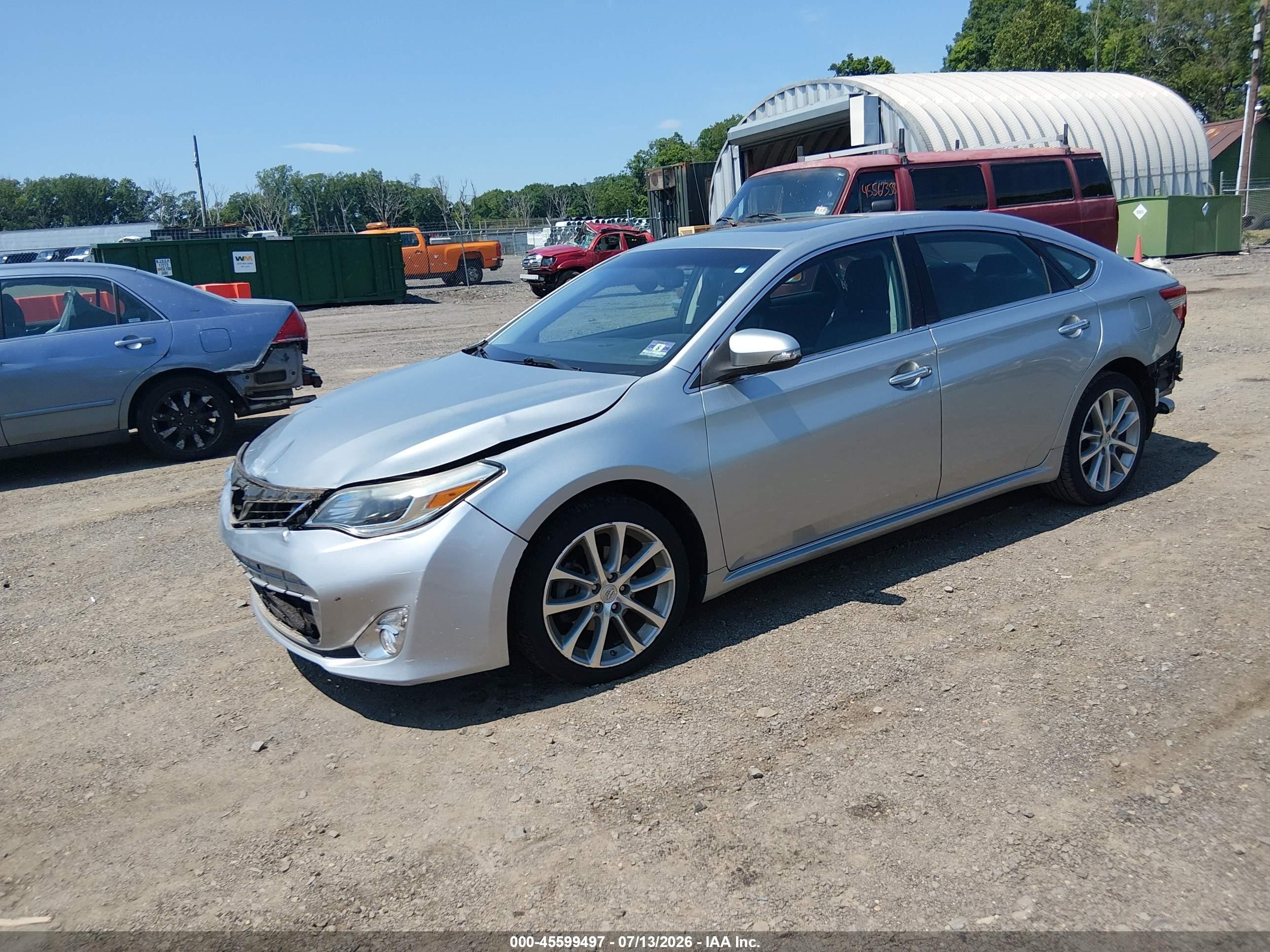 2015 Toyota Avalon Xle Touring Silver vin: 4T1BK1EB4FU155117