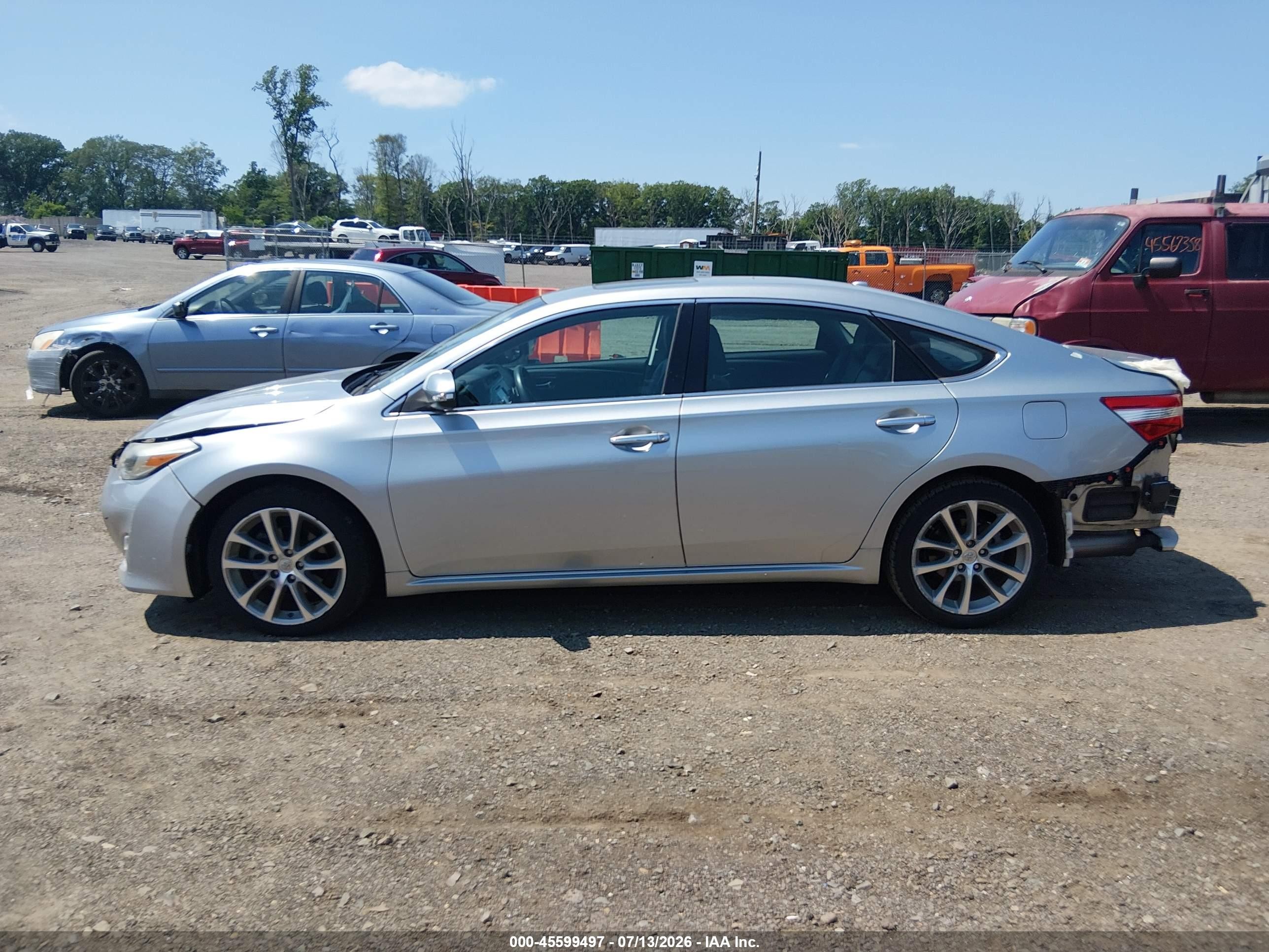 2015 Toyota Avalon Xle Touring Silver vin: 4T1BK1EB4FU155117