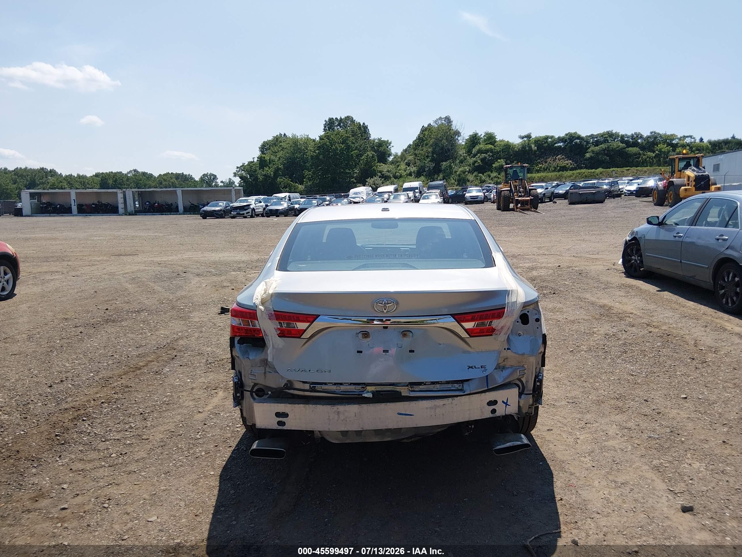 2015 Toyota Avalon Xle Touring Silver vin: 4T1BK1EB4FU155117