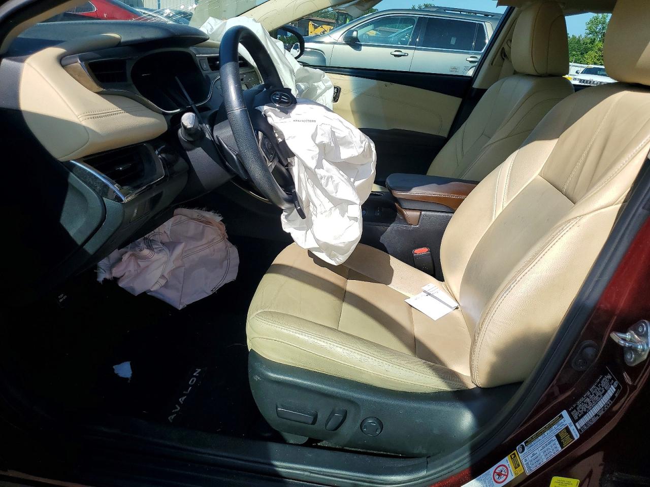 2015 Toyota Avalon Xle Темно-бордовый vin: 4T1BK1EB4FU159930