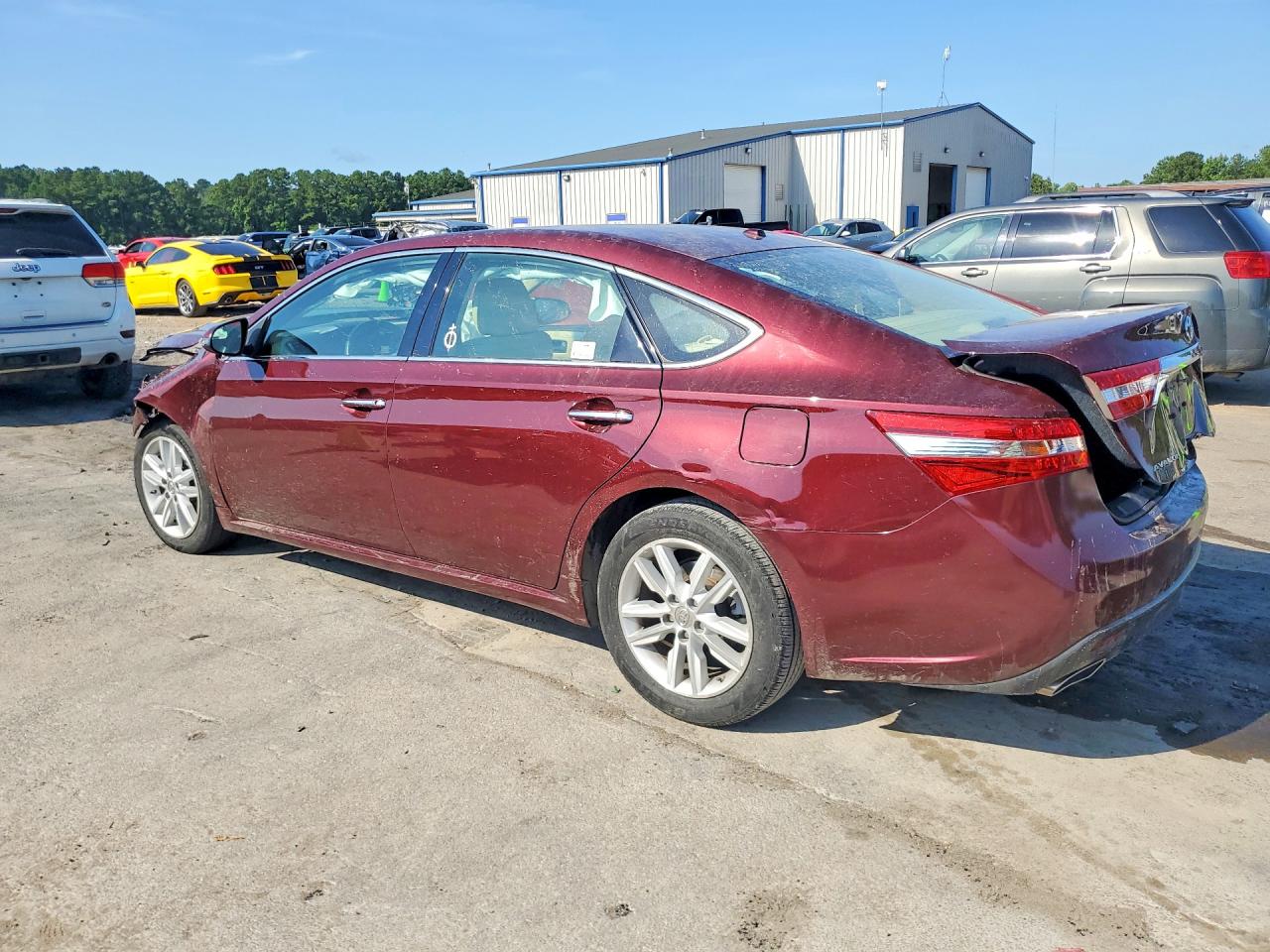 2015 Toyota Avalon Xle Темно-бордовый vin: 4T1BK1EB4FU159930