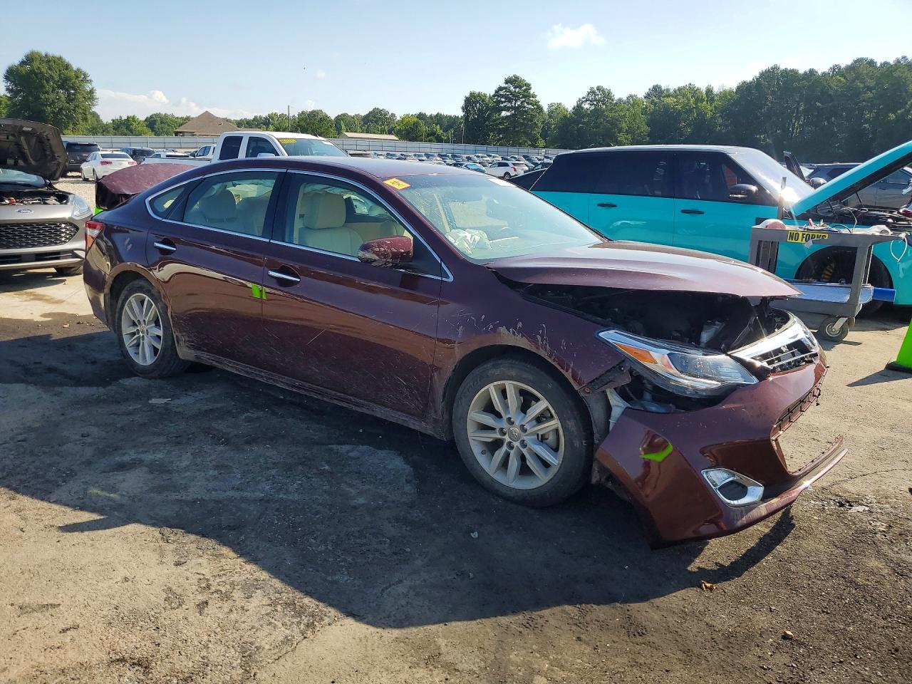 2015 Toyota Avalon Xle Темно-бордовый vin: 4T1BK1EB4FU159930