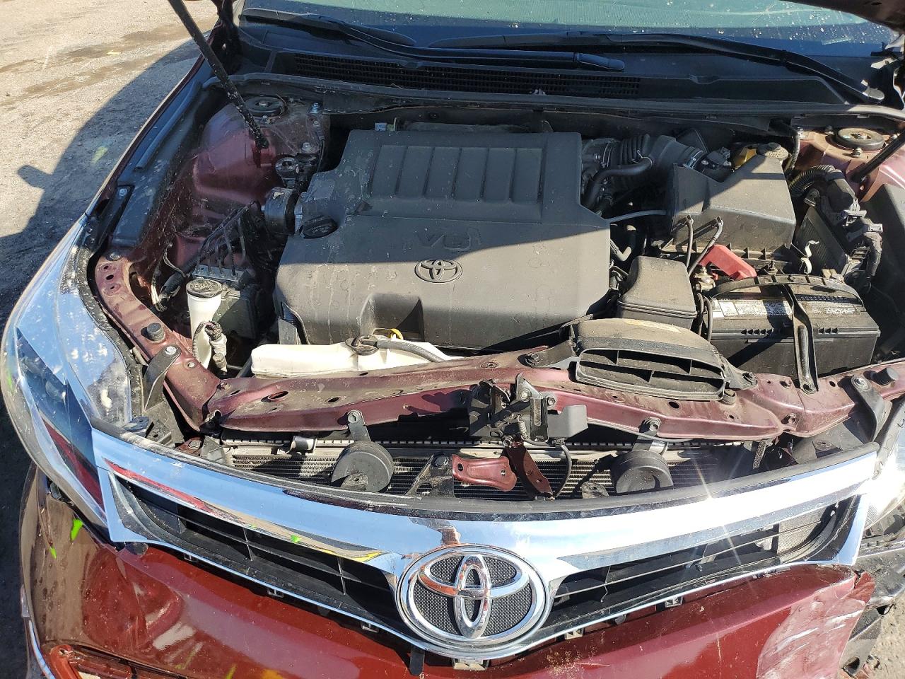 2015 Toyota Avalon Xle Темно-бордовый vin: 4T1BK1EB4FU159930