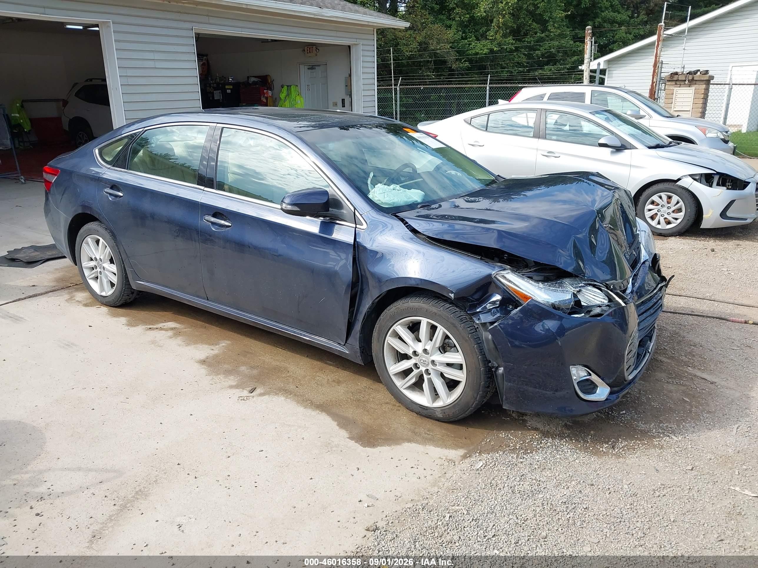 2015 Toyota Avalon Xle Premium Blue vin: 4T1BK1EB4FU191101