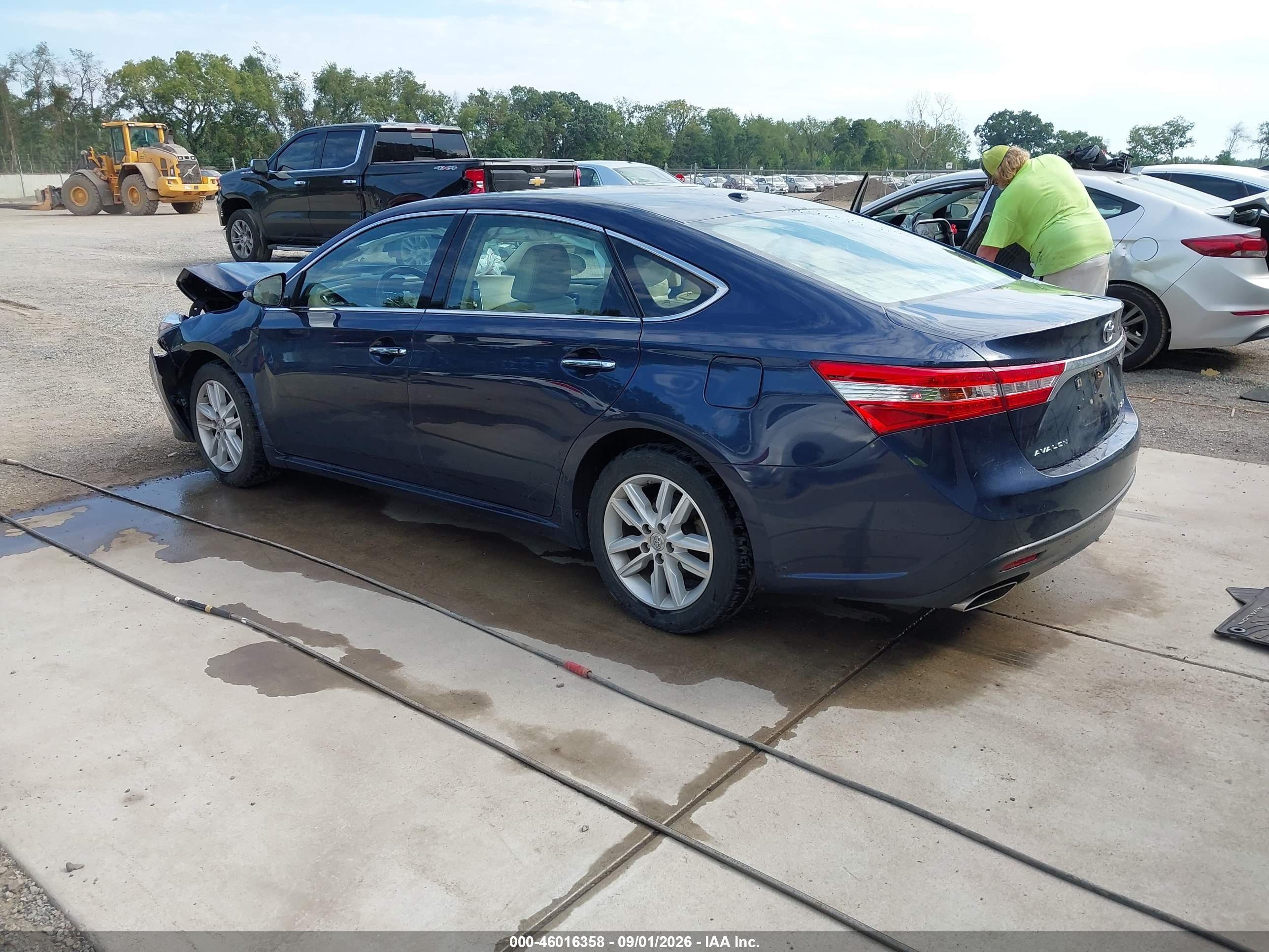 2015 Toyota Avalon Xle Premium Blue vin: 4T1BK1EB4FU191101