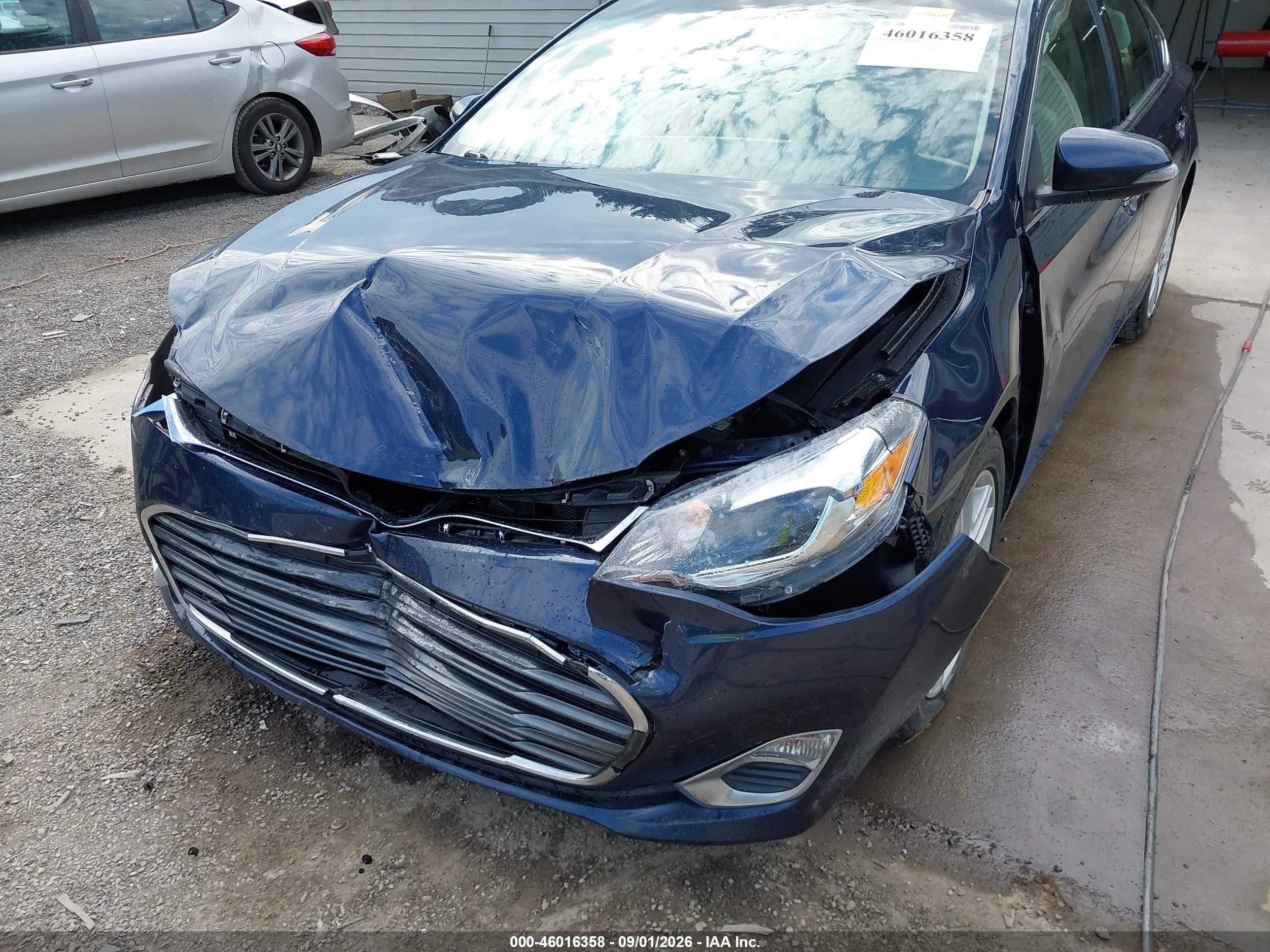 2015 Toyota Avalon Xle Premium Blue vin: 4T1BK1EB4FU191101